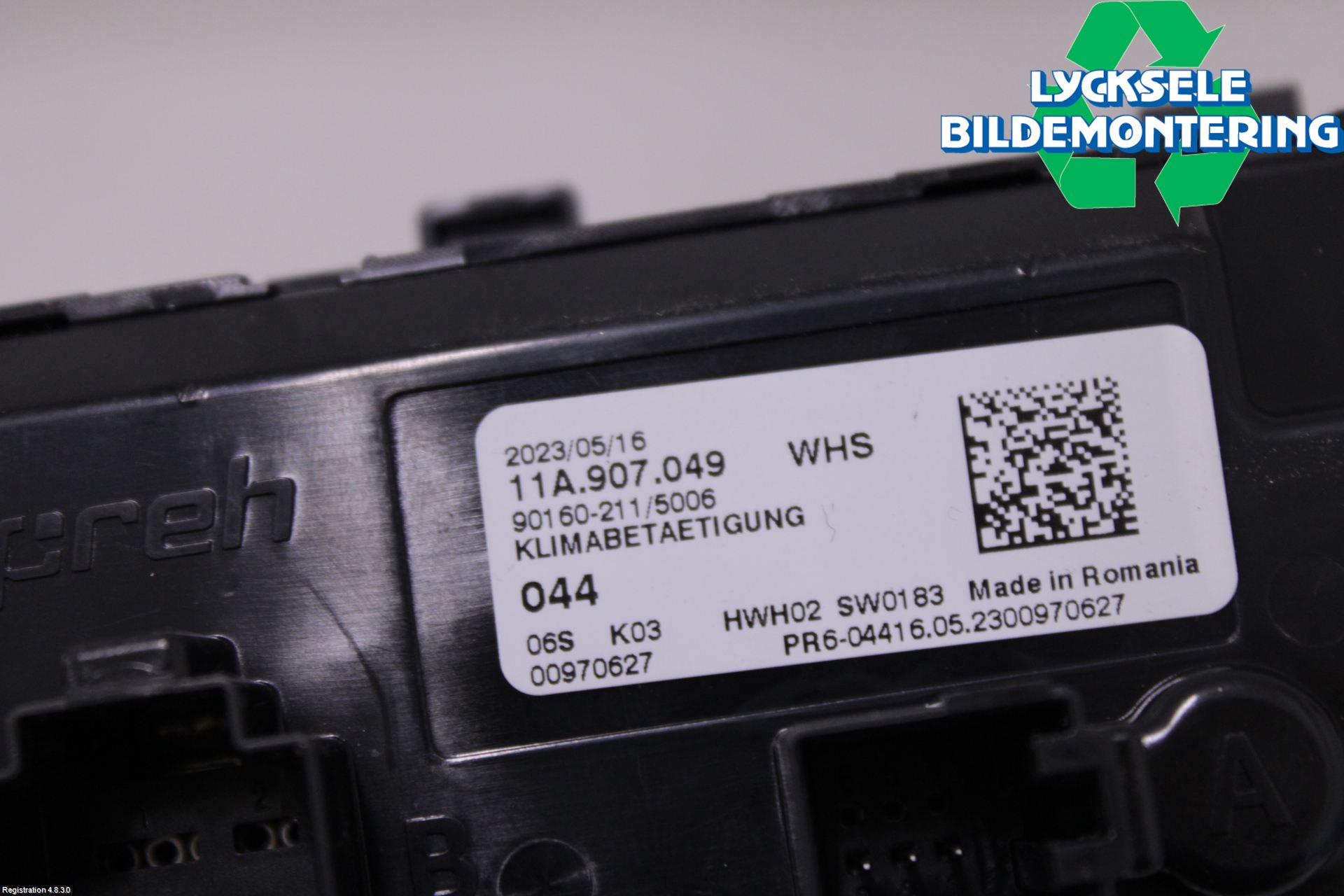 Volkswagen VW ID.4 21- Ac Styrenhet Ac Manöveren