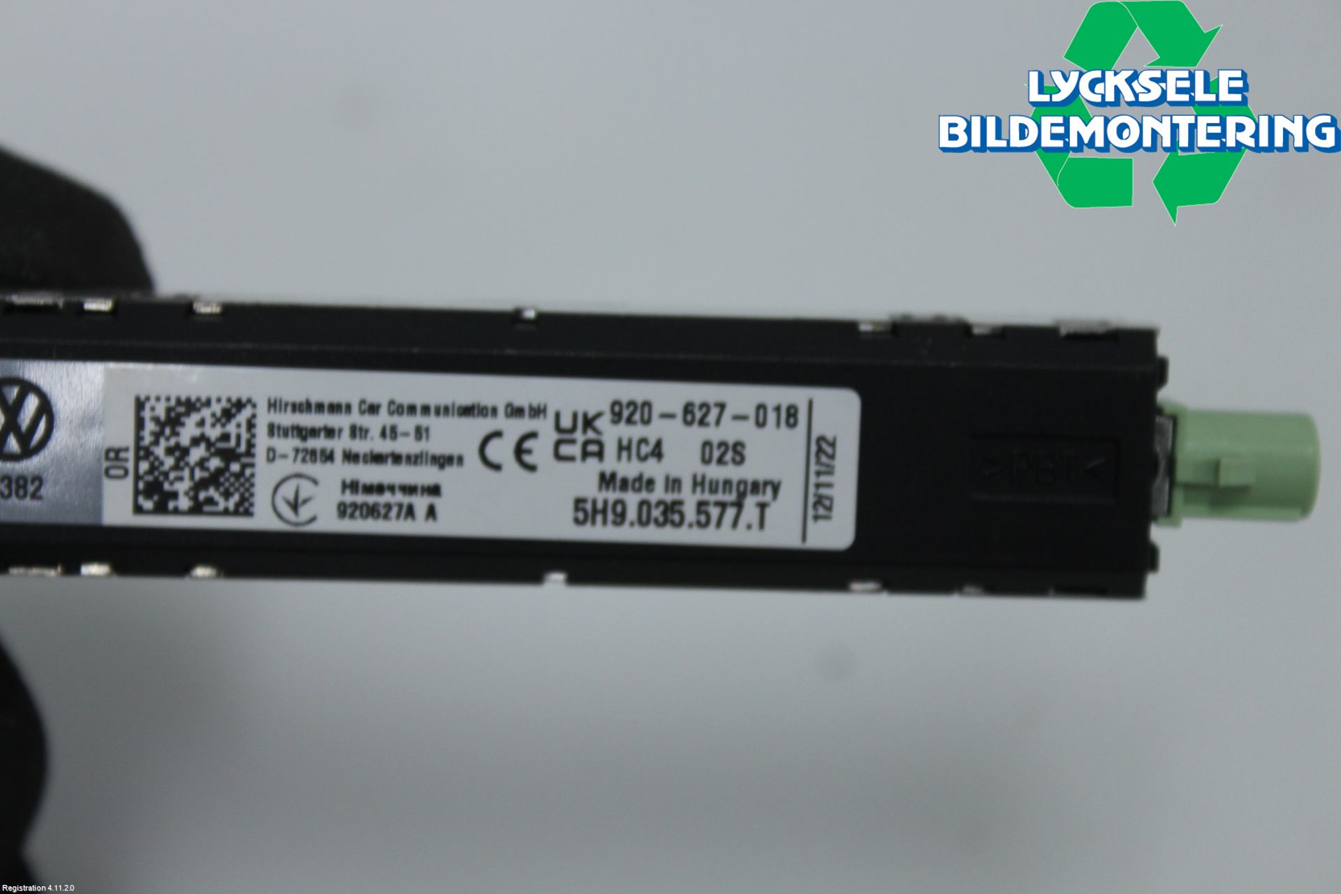 Volkswagen VW GOLF / E-GOLF VIII 20- Antennförstärkare