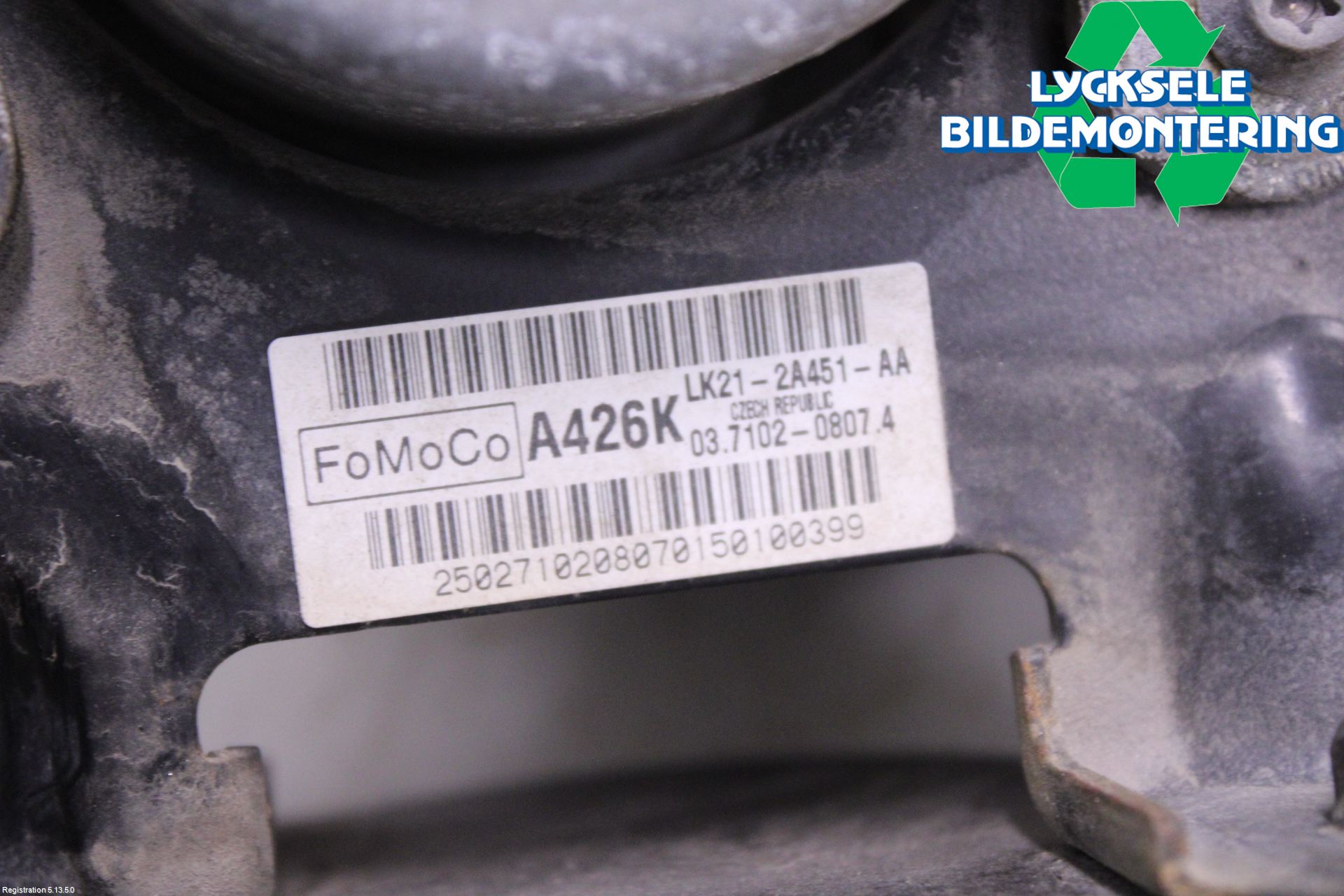 Ford TRANSIT/TOURNEO CUSTOM 13-24 Vakuumpump