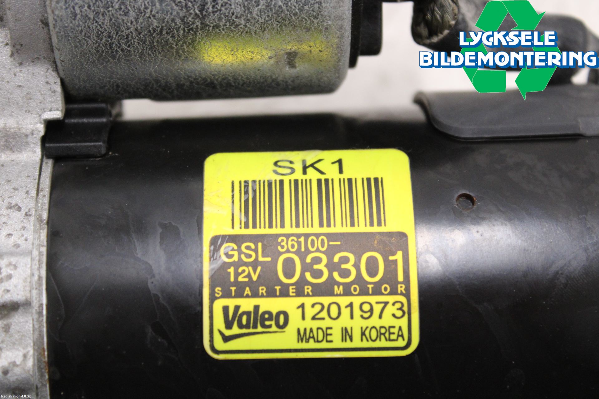 Kia RIO 12-16 Startmotor