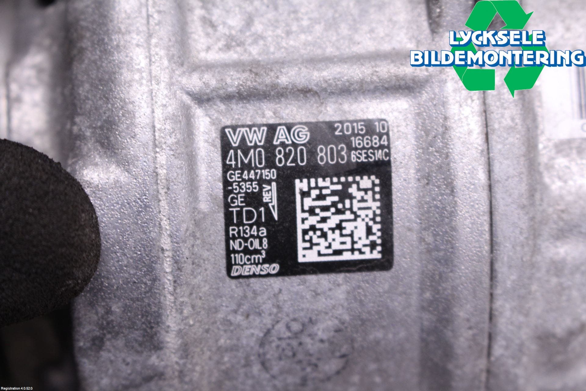 Audi A4/S4 B9 16-19 Ac Kompressor