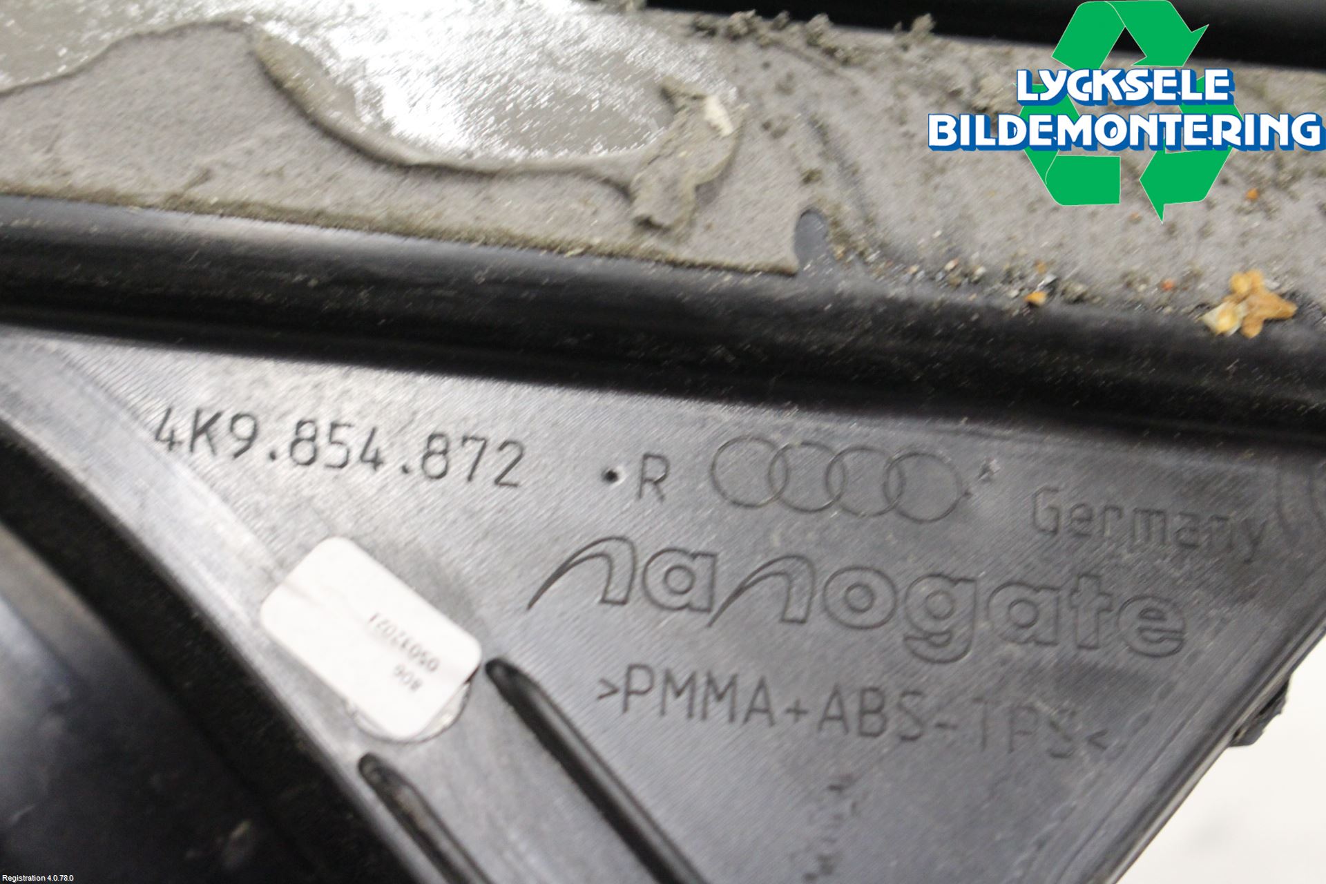 Audi A6 F2/C8 19- Spoiler Baklucka