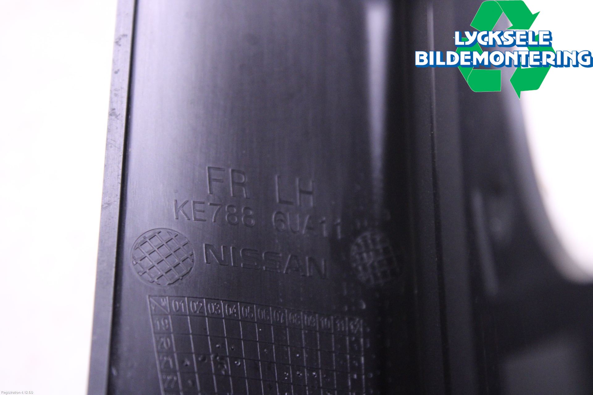 Nissan QASHQAI 21- Stänkskydd