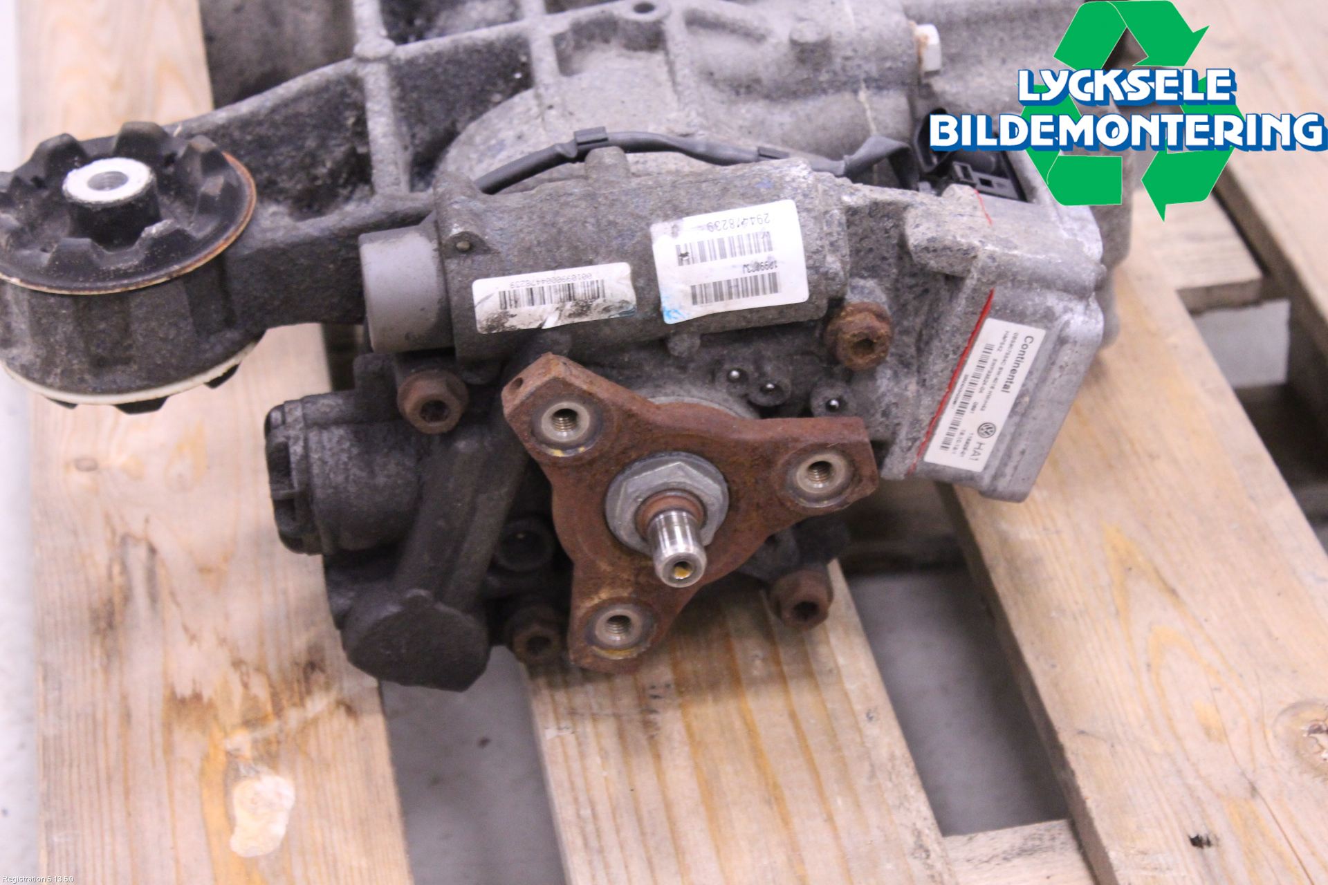 Volkswagen VW PASSAT 11-14 Bakväxel-Diff