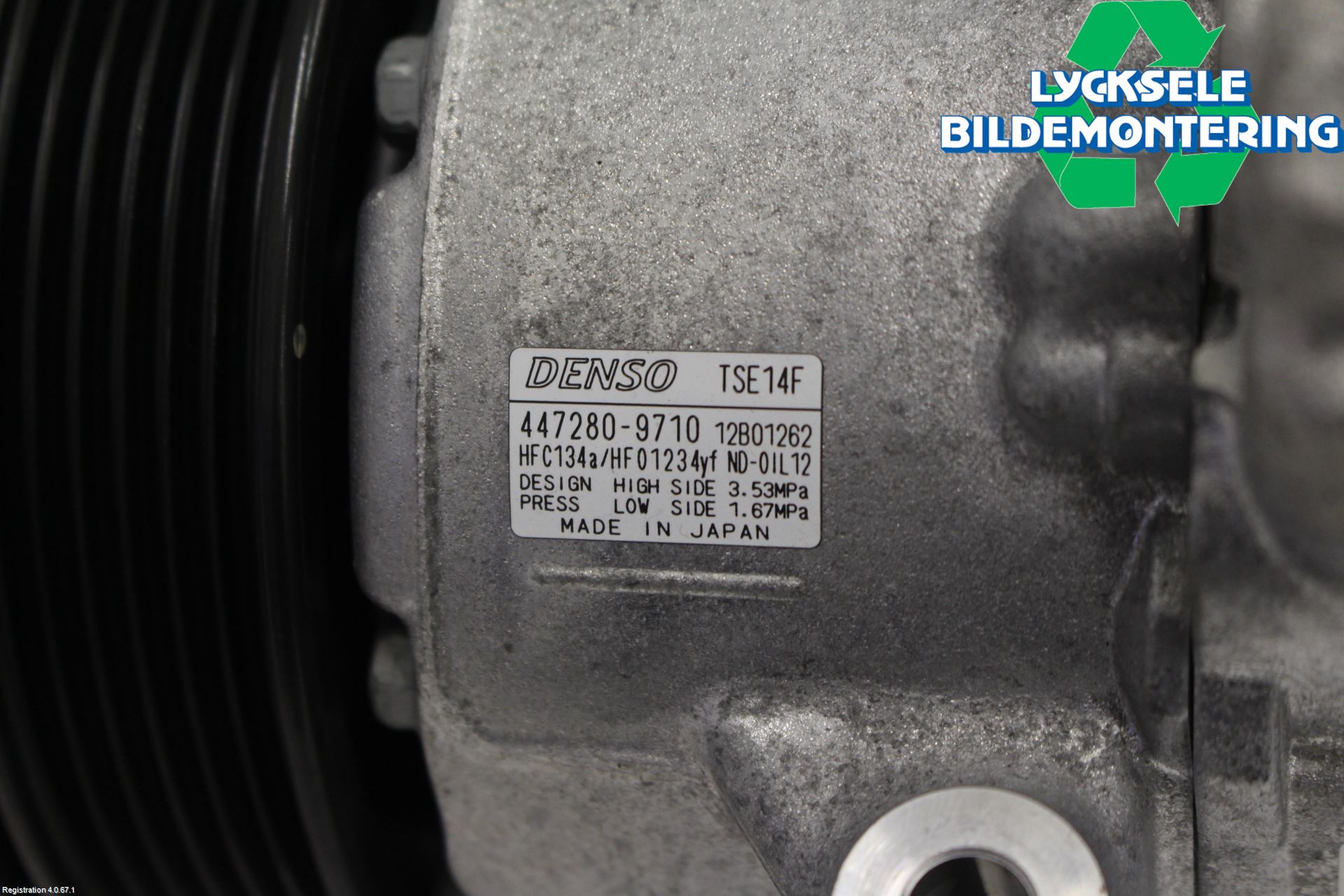 Subaru OUTBACK 15-20 Ac Kompressor