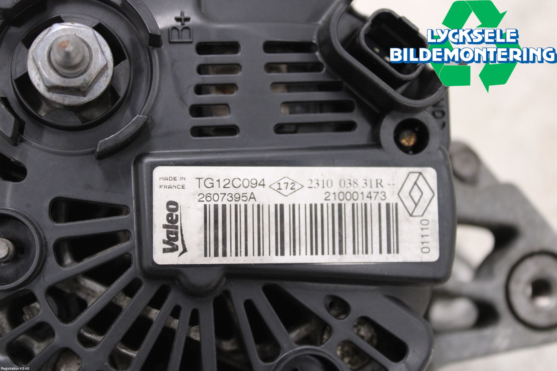 Dacia LOGAN PICK-UP Generator