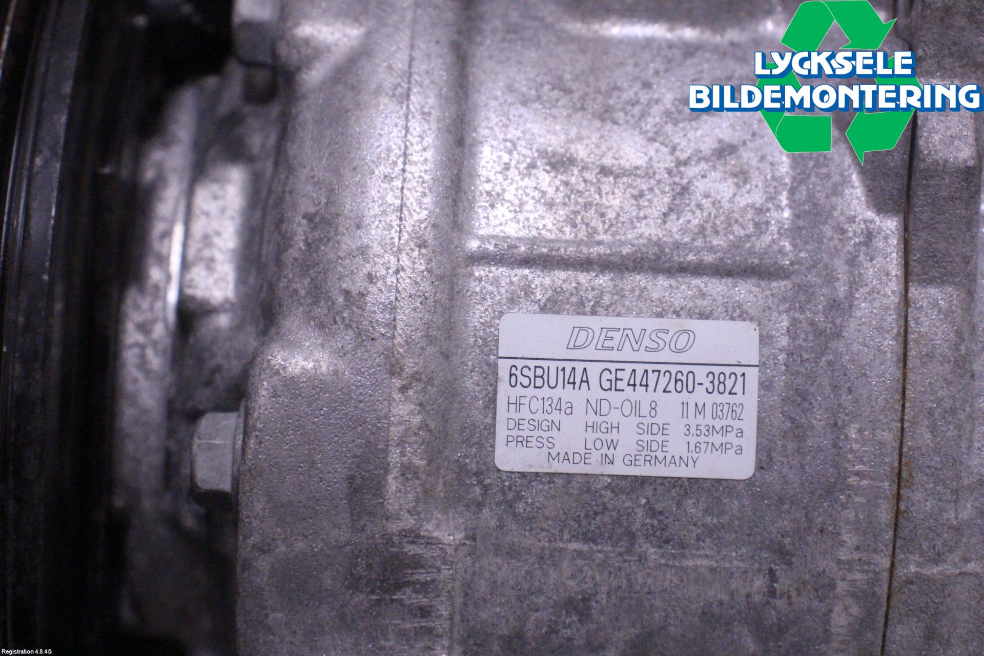 BMW 5 F10/F11/F18 09-17 Ac Kompressor