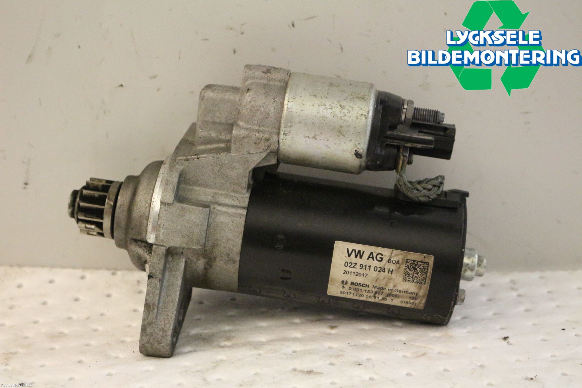 Volkswagen VW CADDY 16-20 Startmotor Diesel