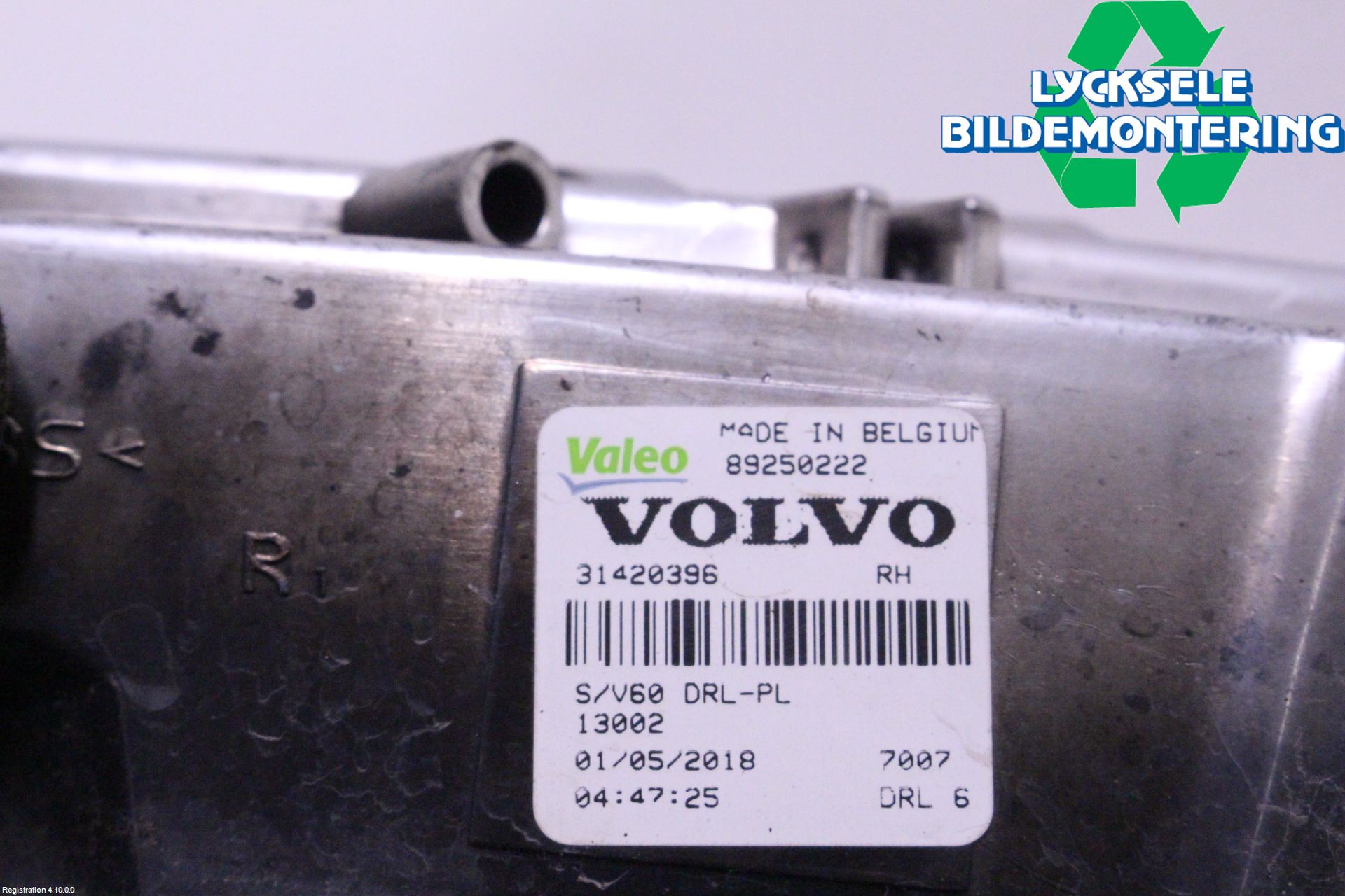 Volvo V60 CROSS COUNTRY 16-18 Positionsljus Fram Hö