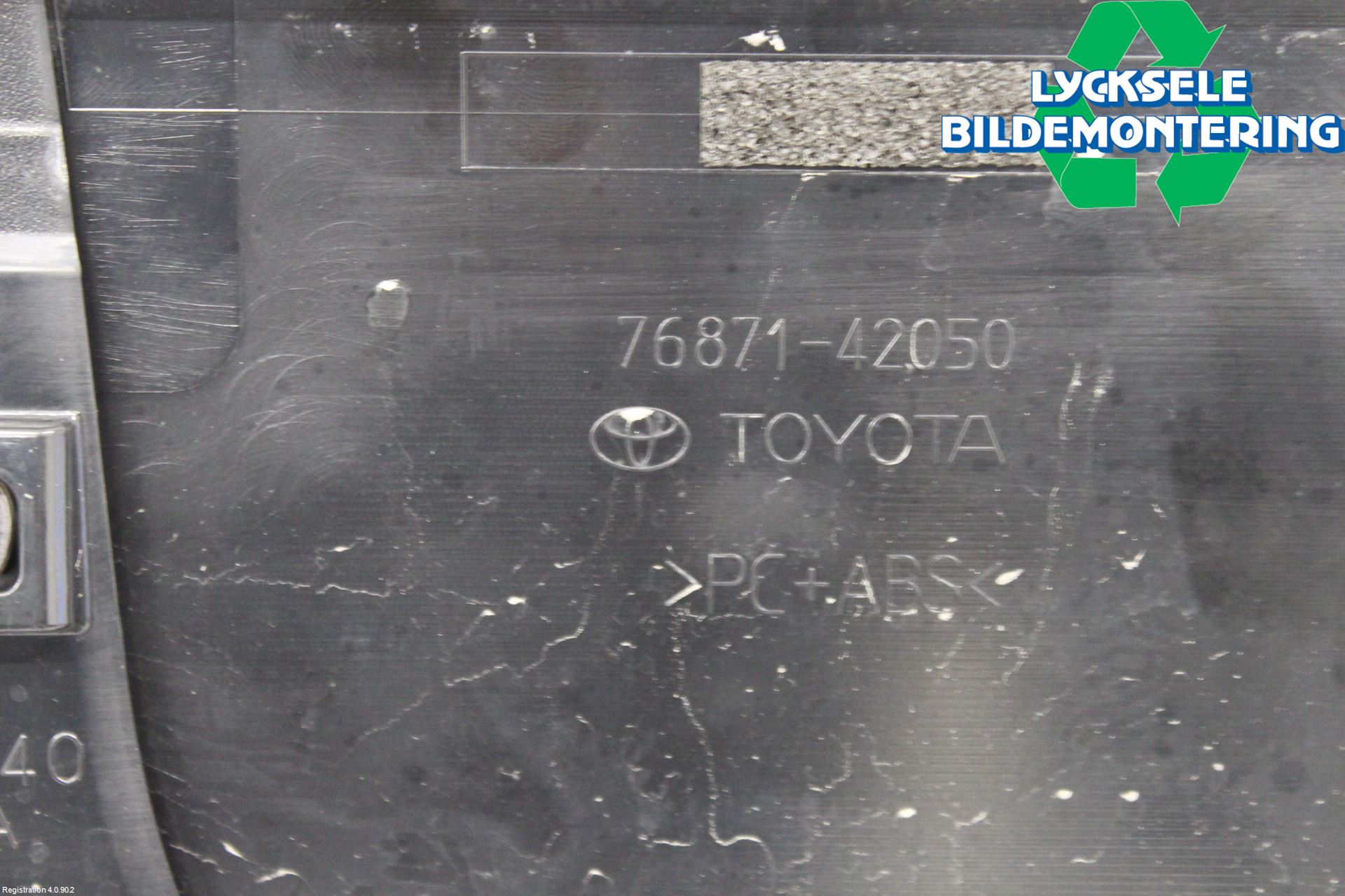 Toyota RAV4 19- Spoiler Baklucka