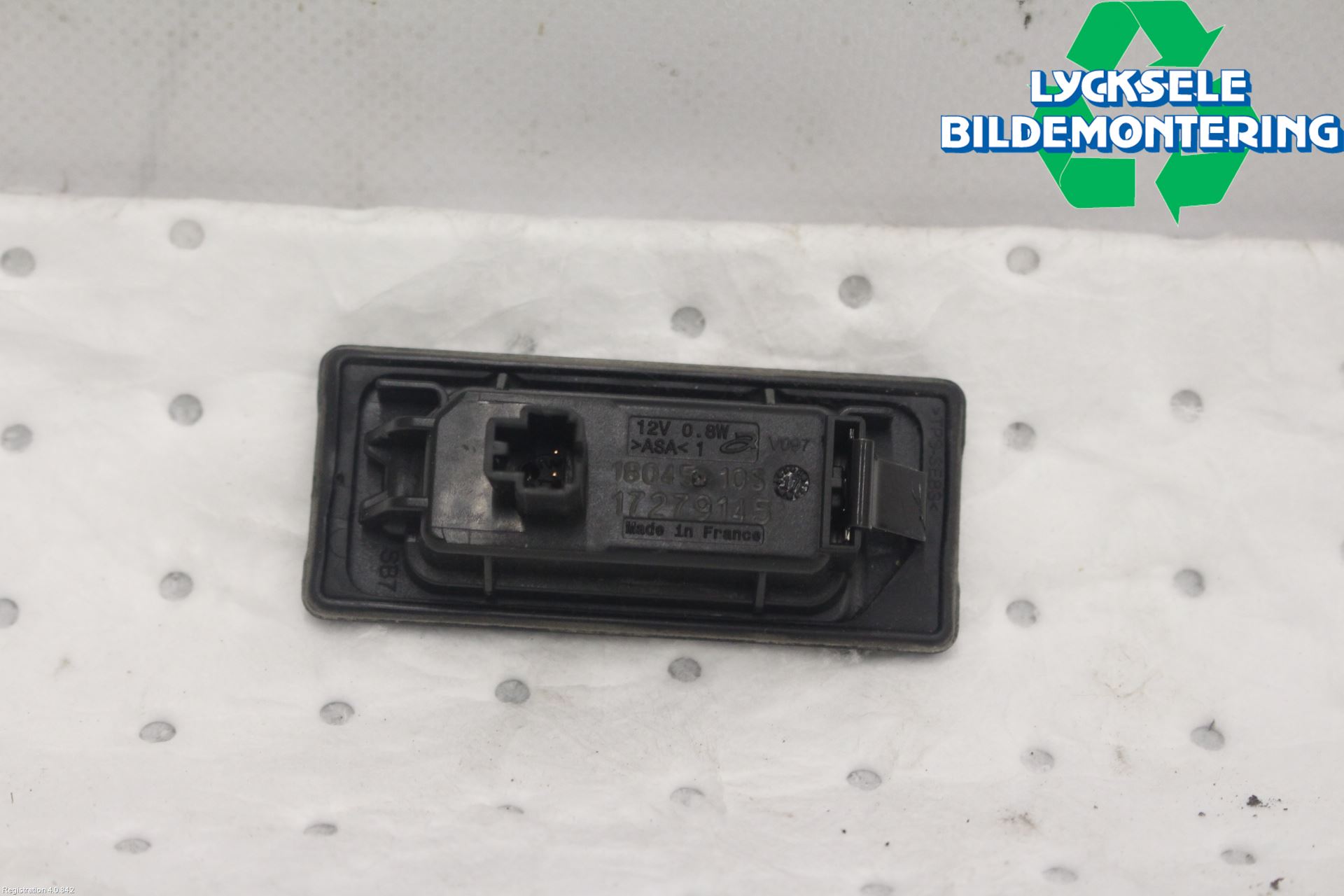 Volkswagen VW GOLF / E-GOLF VII 13-20 Skylt Belysning