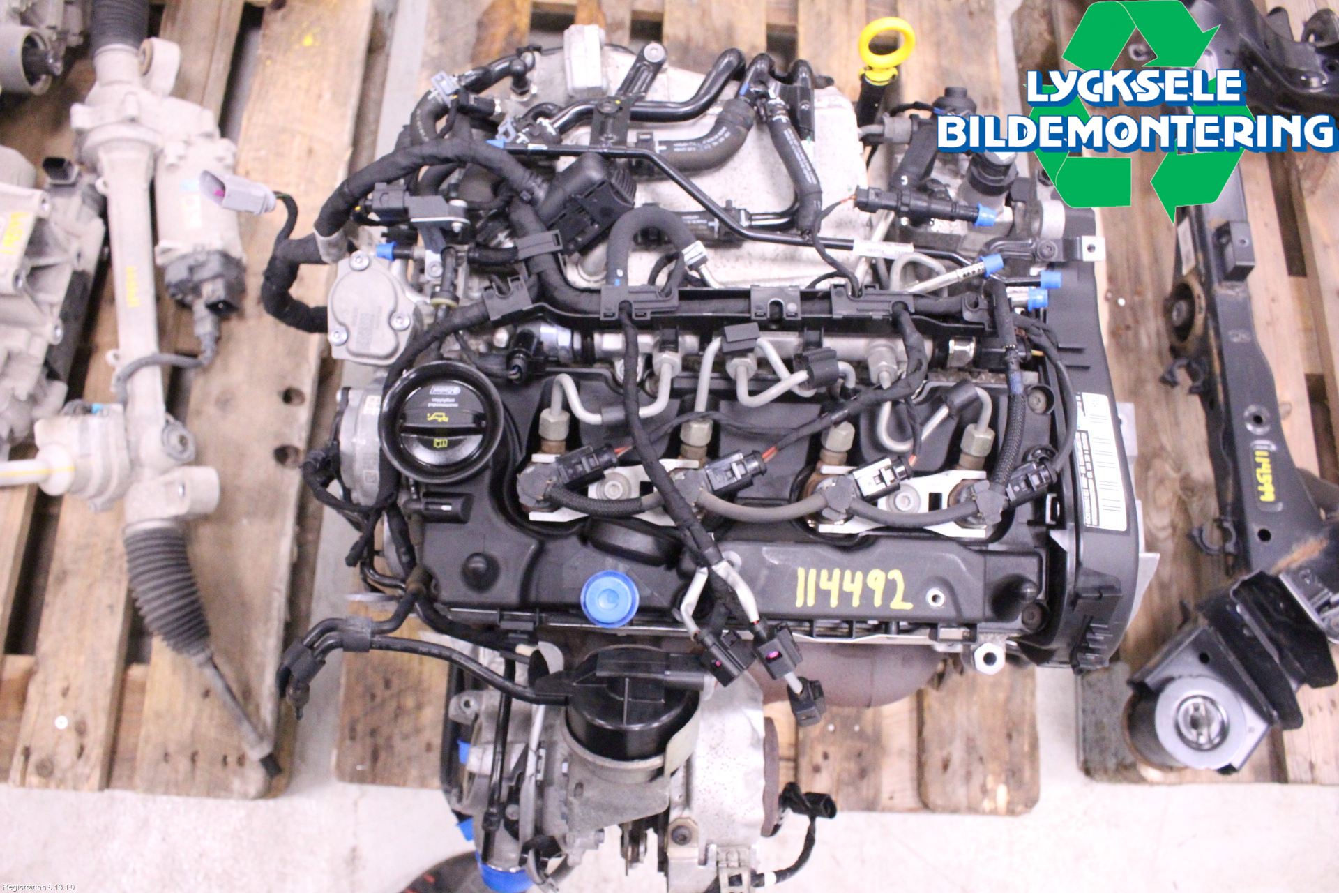 Volkswagen VW GOLF / E-GOLF VII 13-20 Motor Diesel