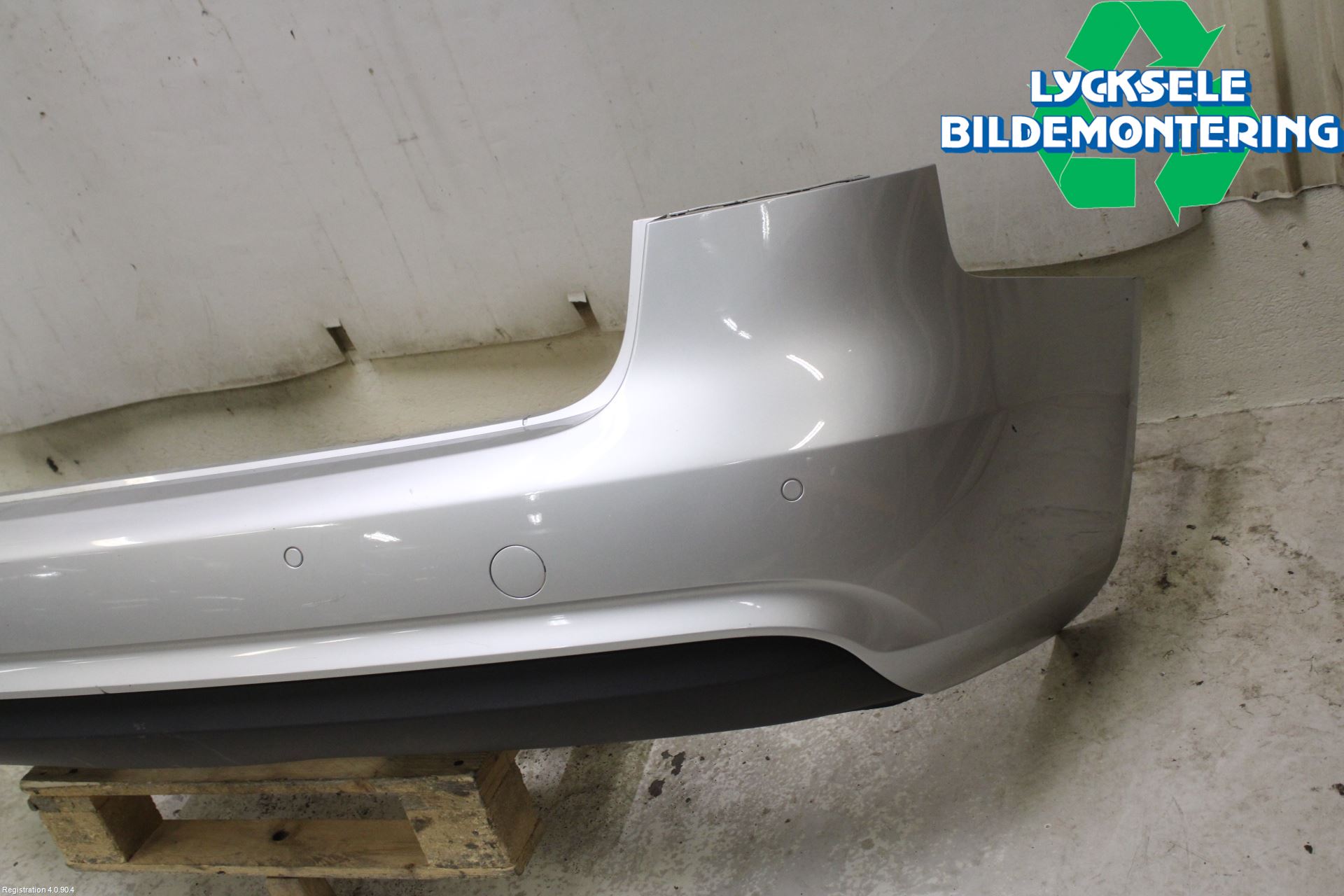 Audi A4 12-15 Stötfångarbeklädnad Bak