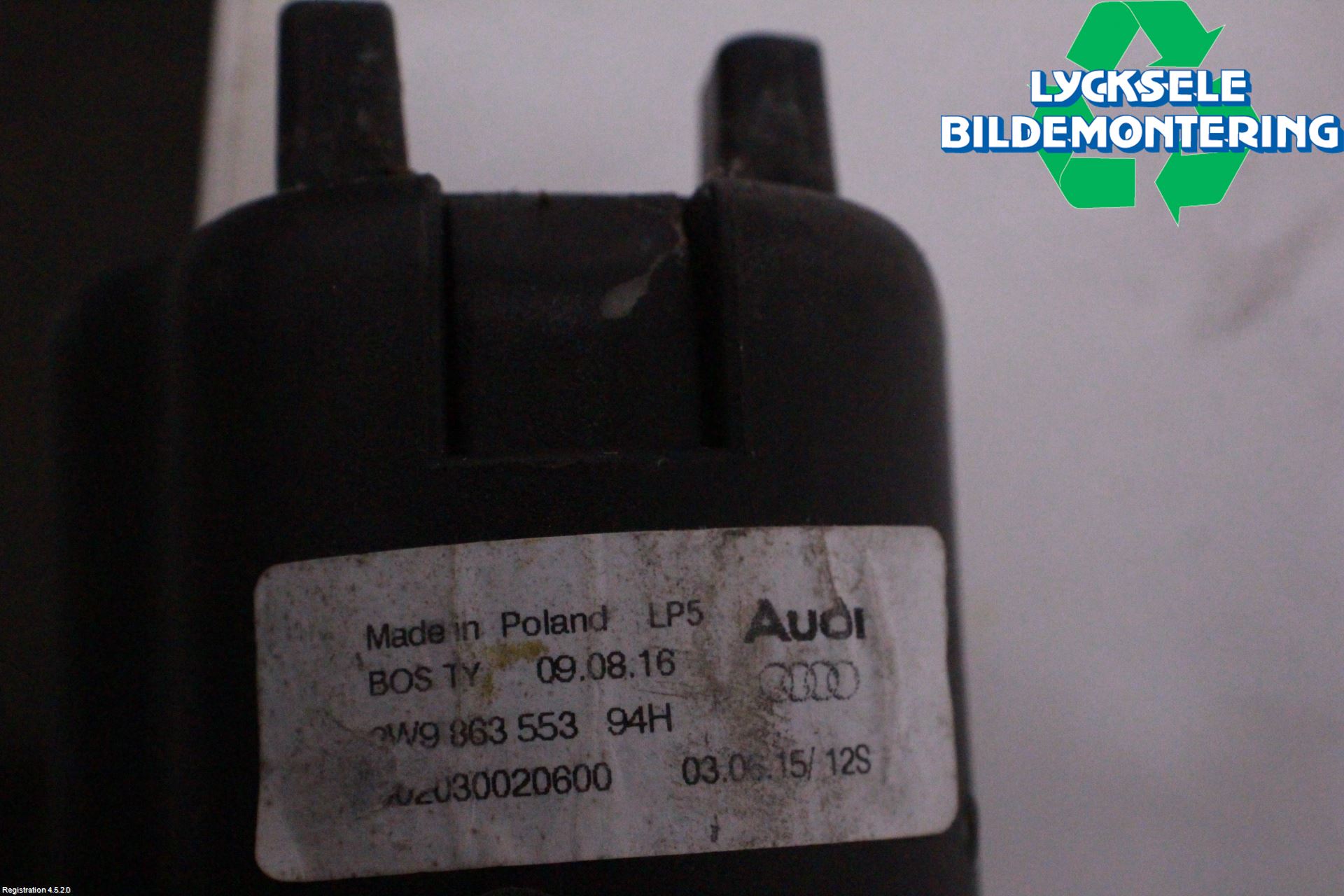 Audi A4/S4 B9 16-19 Insynskydd