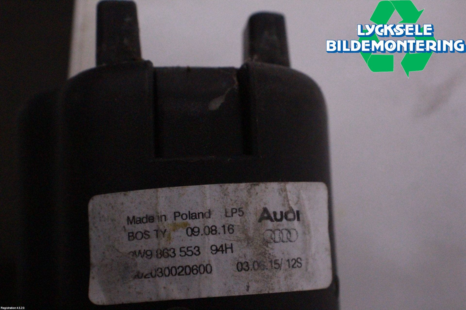 Audi A4/S4 B9 16-19 Insynskydd