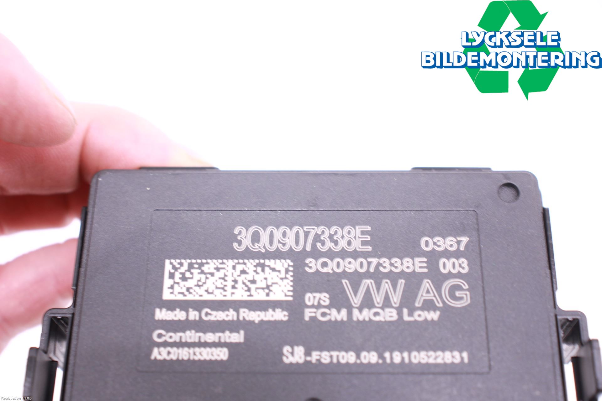 Skoda SUPERB 16-24 Styrenhet Strålkastare