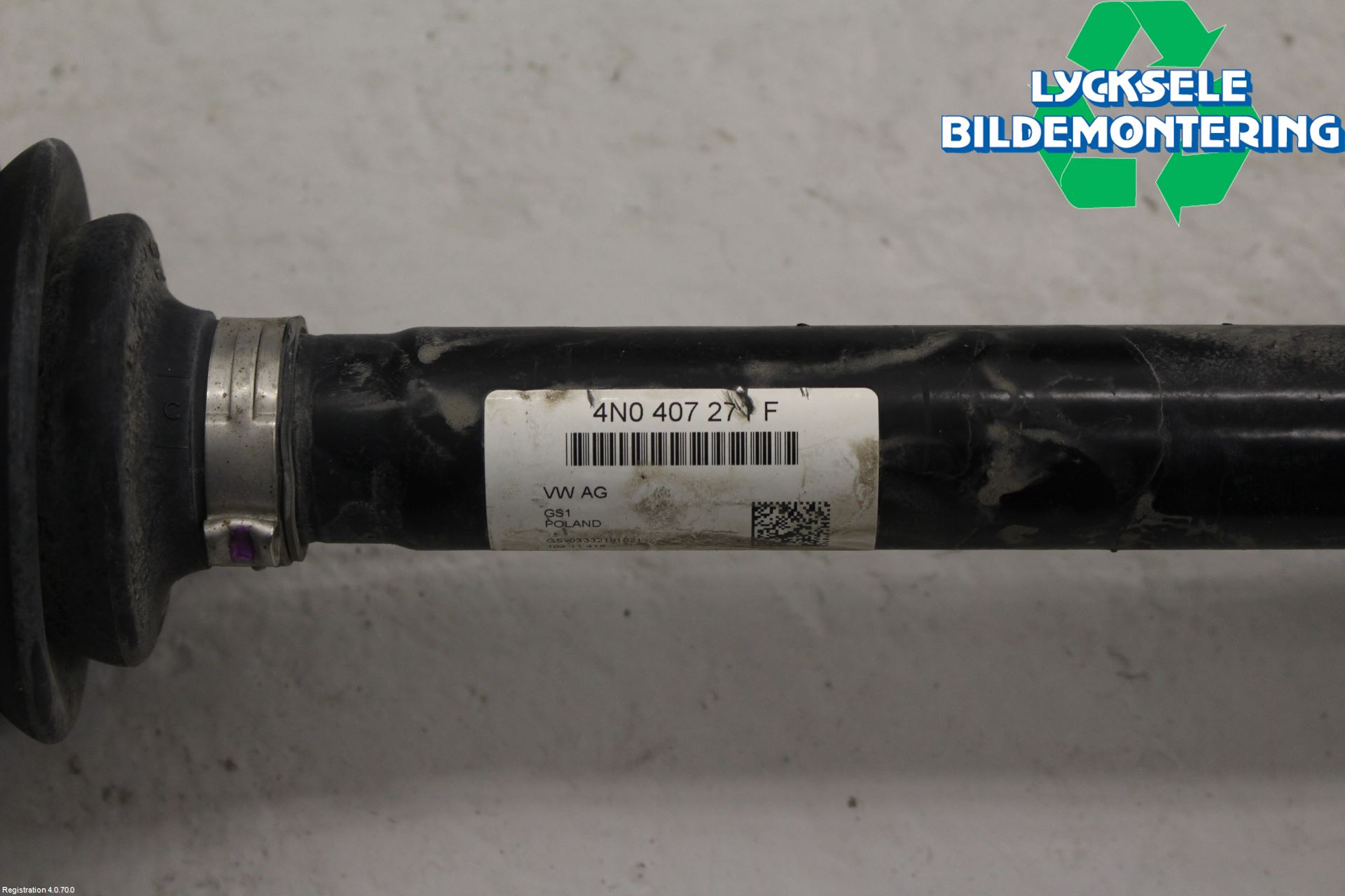 Audi A6 F2/C8 19- Drivaxel Fram Vänster