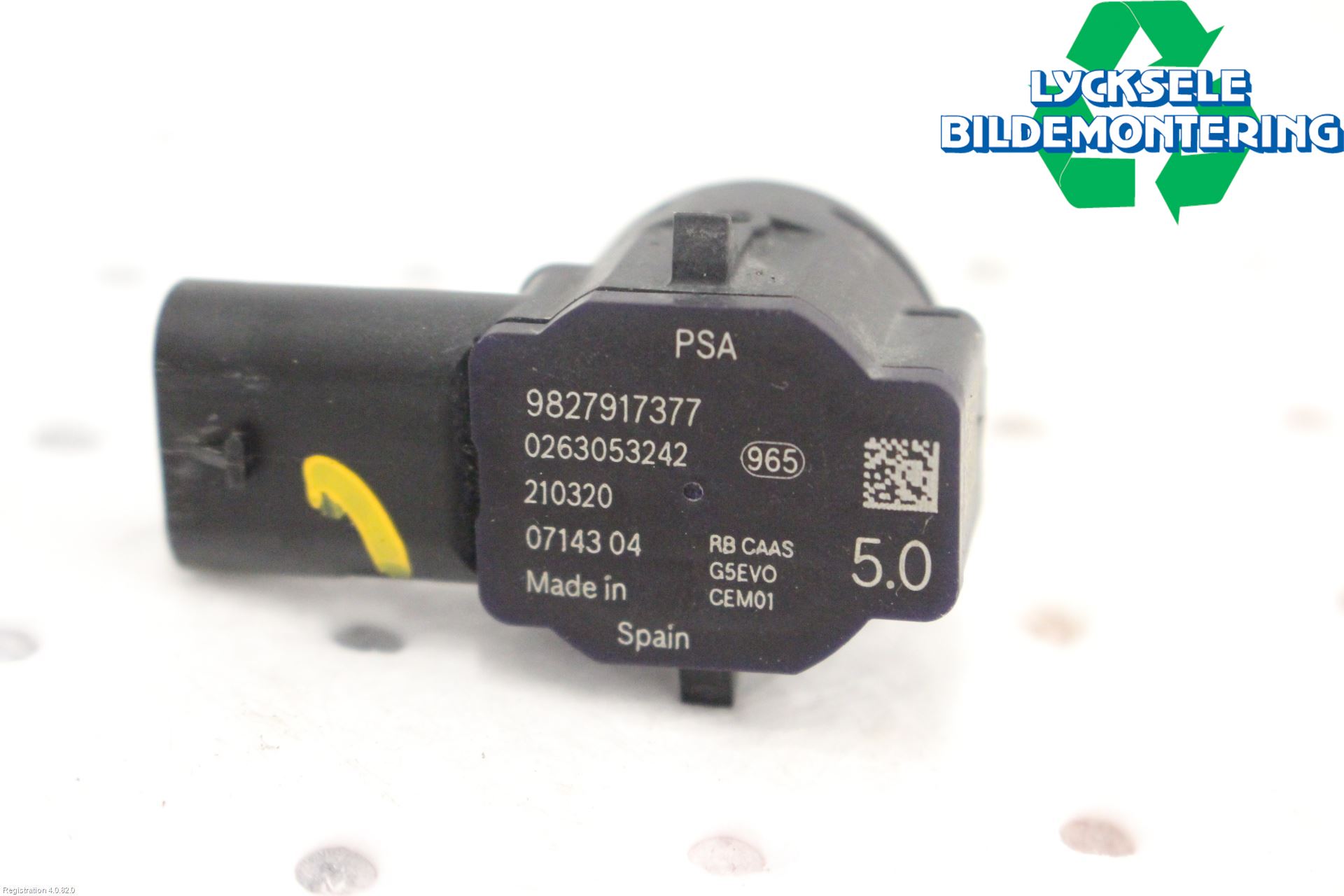 Citroen COTROEN C3 17-24 Parkeringshjälp Frontsensor