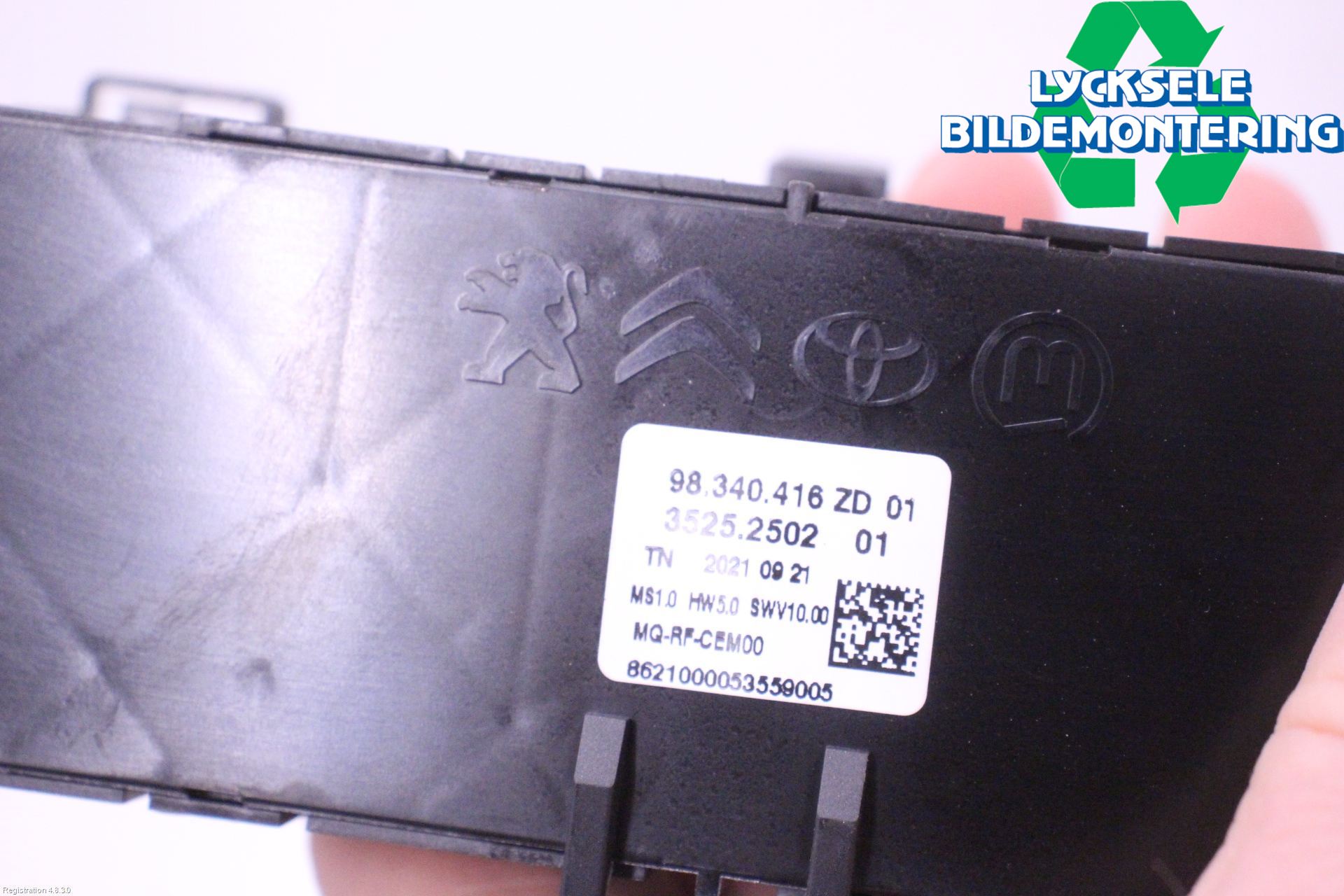 Peugeot PARTNER/E-PARTNER 19- Ac Styrenhet Ac Manöveren