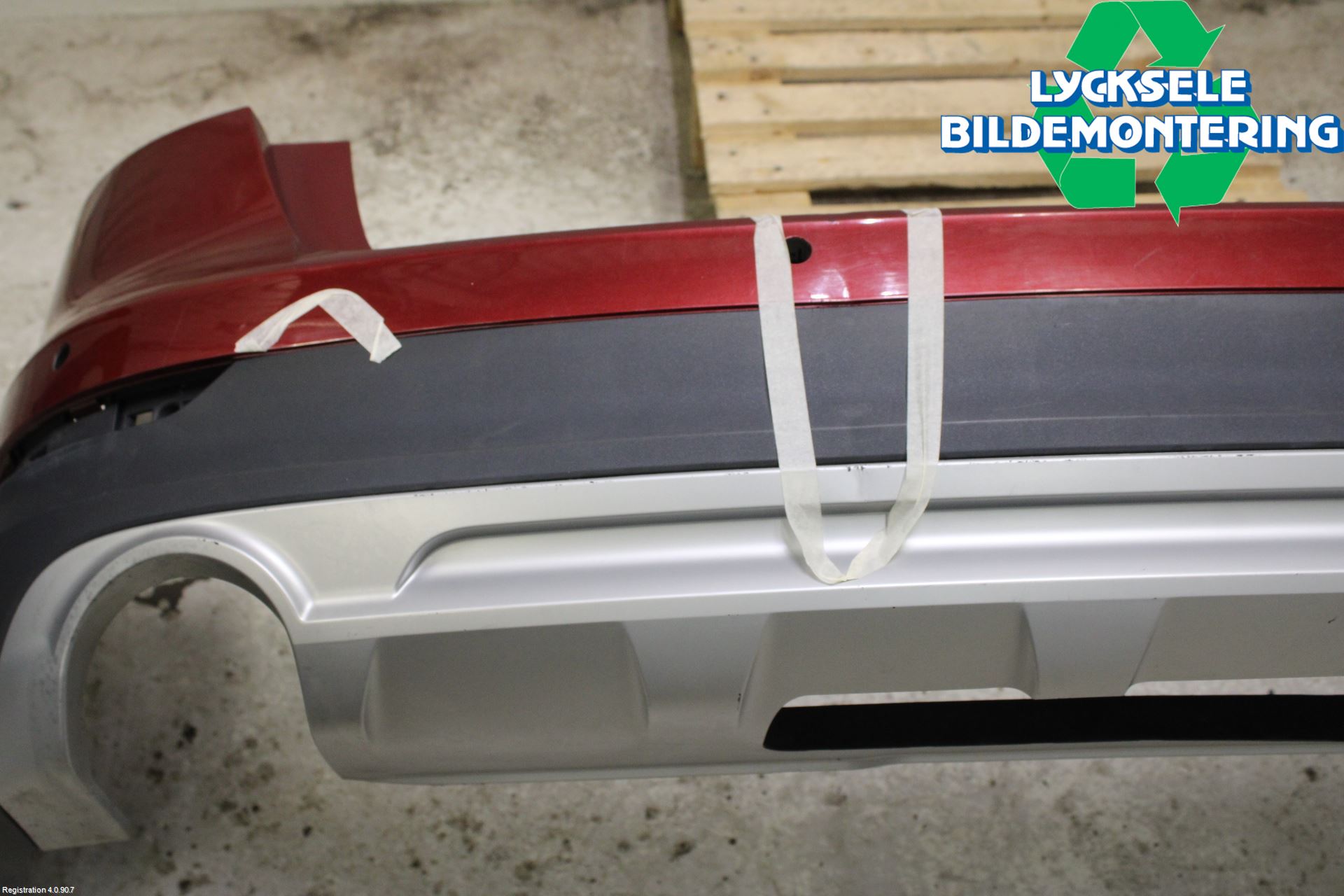 Audi A4 ALLROAD 17- Stötfångarbeklädnad Bak