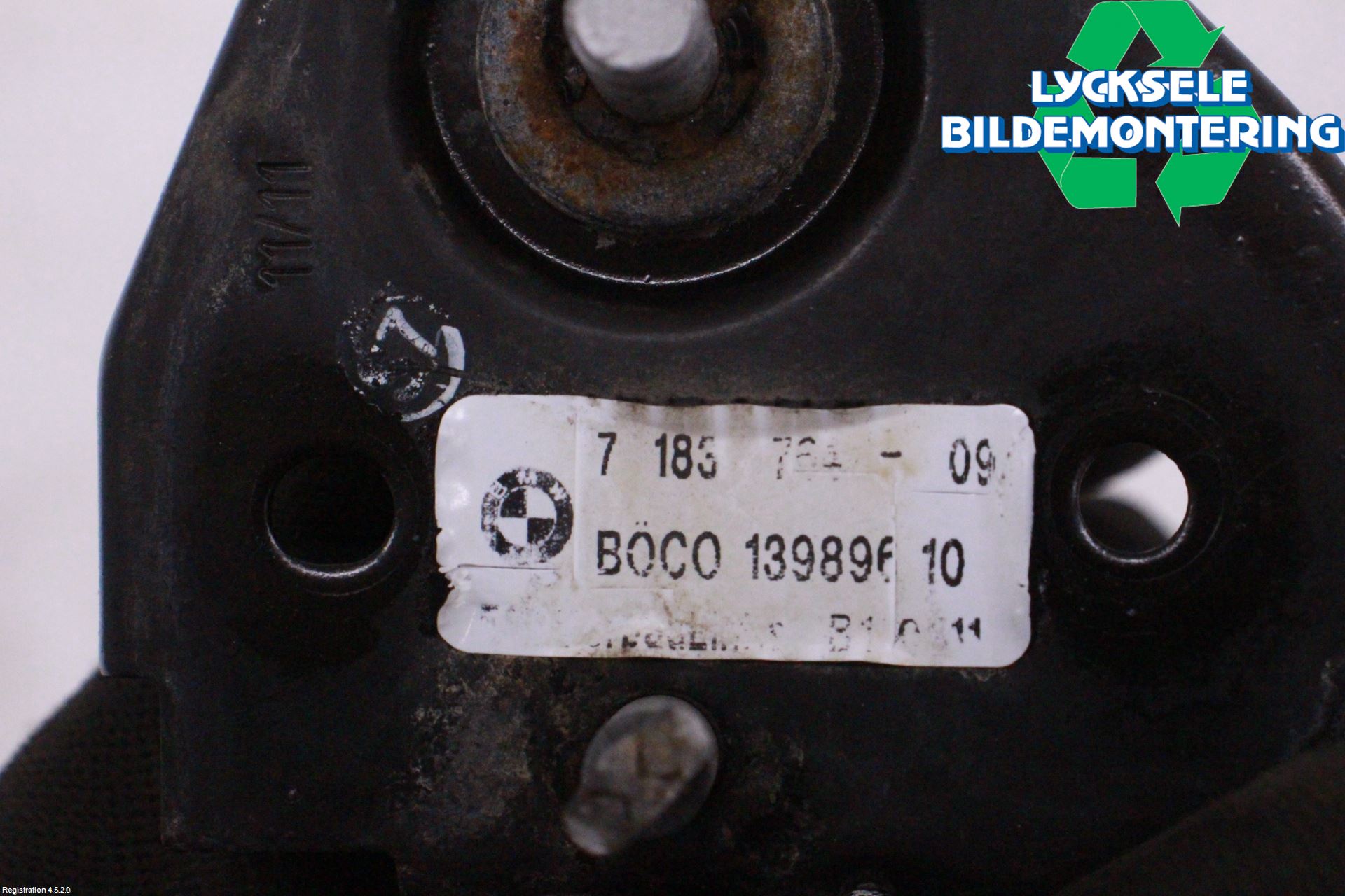 BMW 5 F10/F11/F18 09-17 Huv Spärr