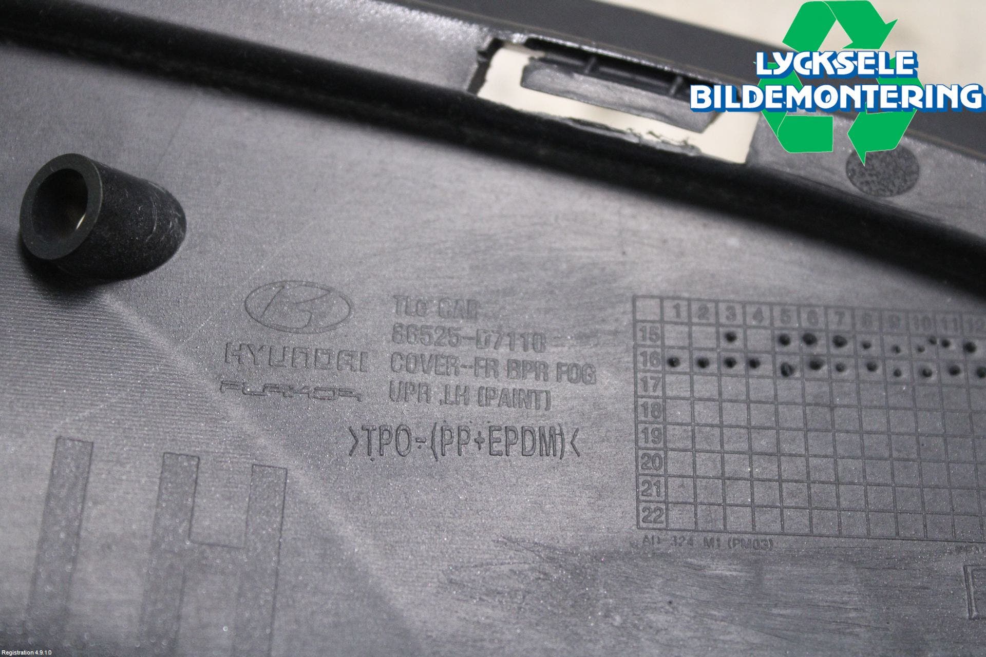 Hyundai TUCSON 05- Dimljussarg Fram