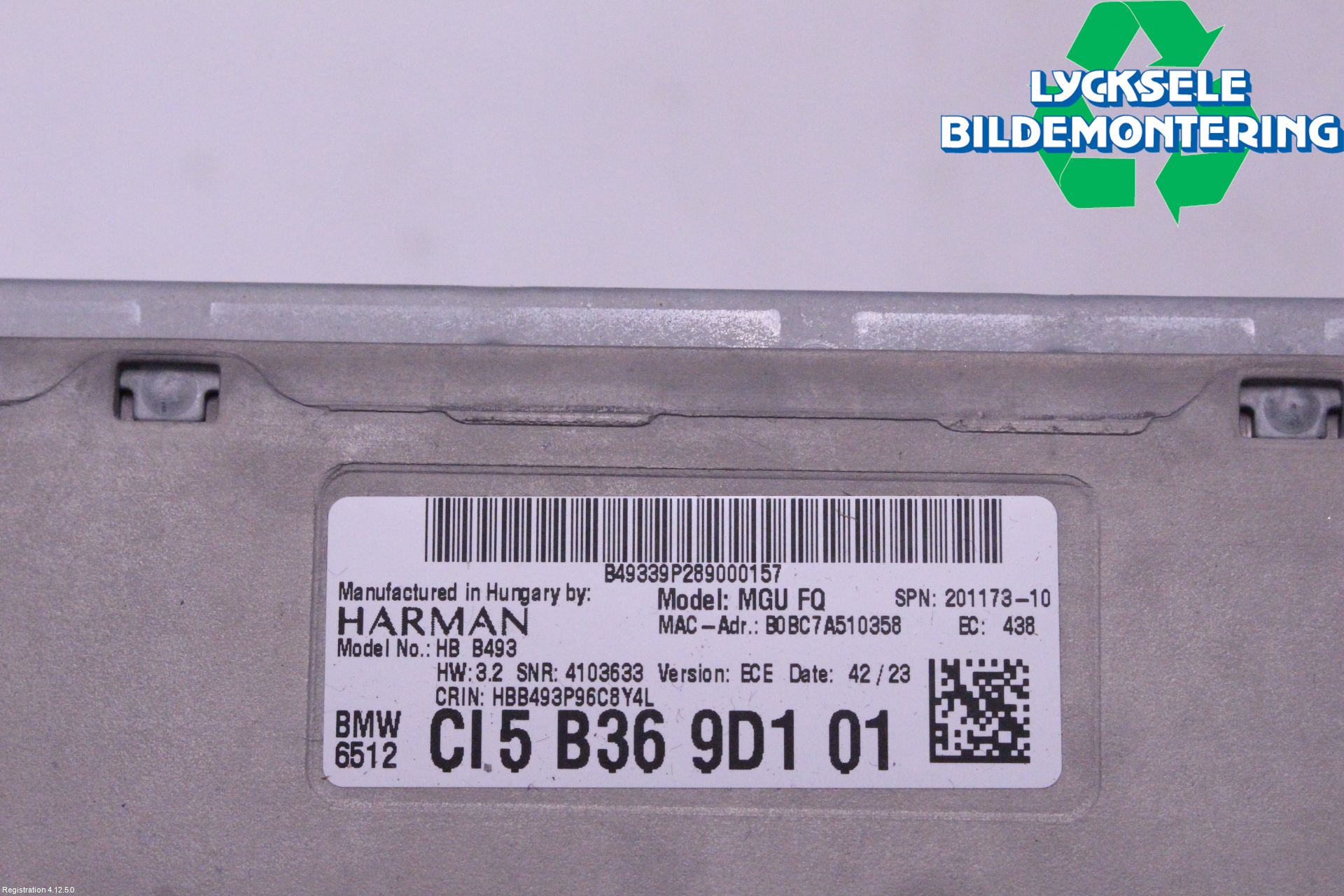 BMW 5 G30/G31/F90 17-23 Gps Navigator