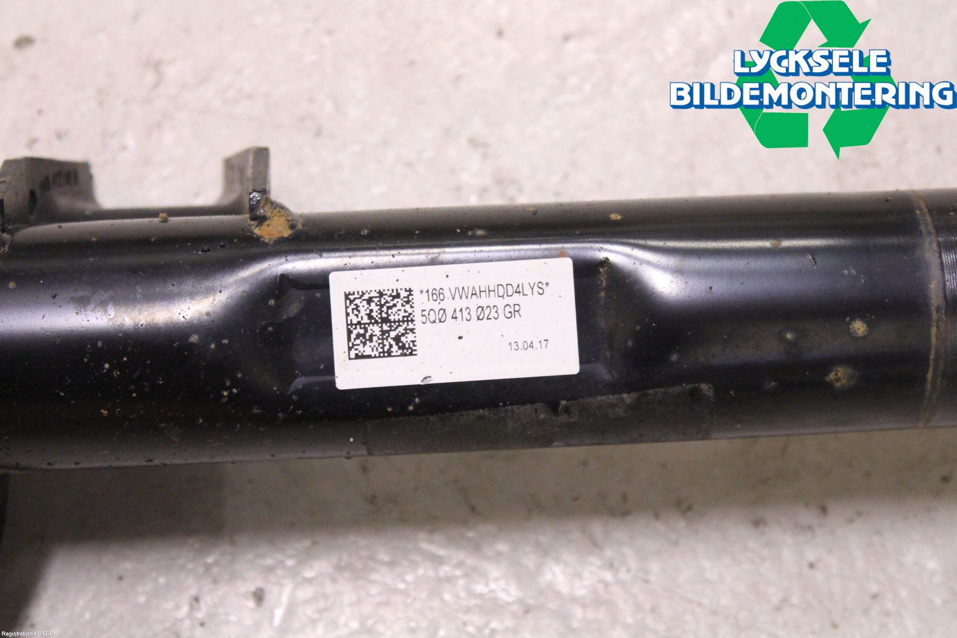Volkswagen VW GOLF / E-GOLF VII 13-20 Fjäderben Fram Höger