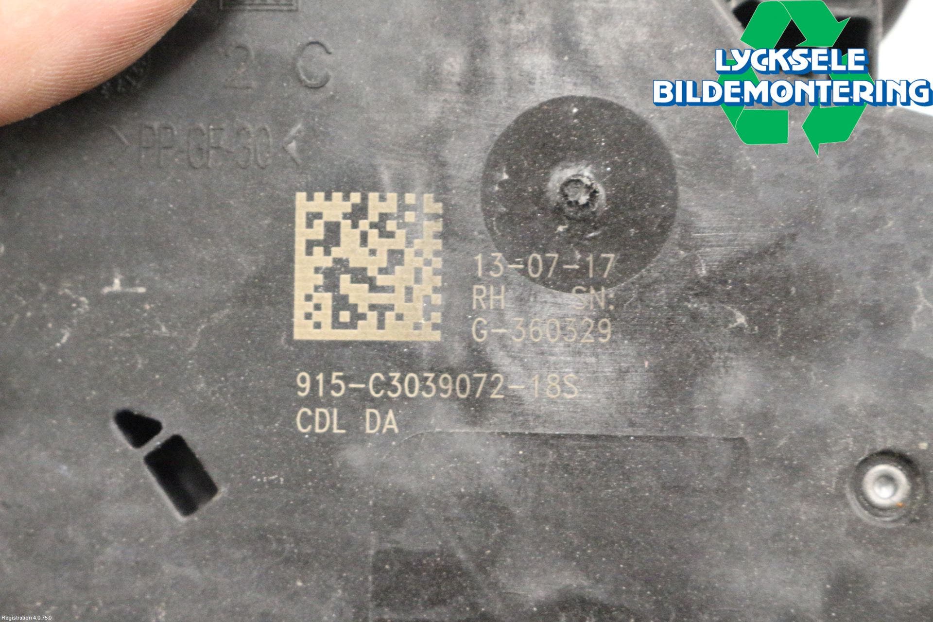 Opel ASTRA K 16-22 Låskista-Dörrlås