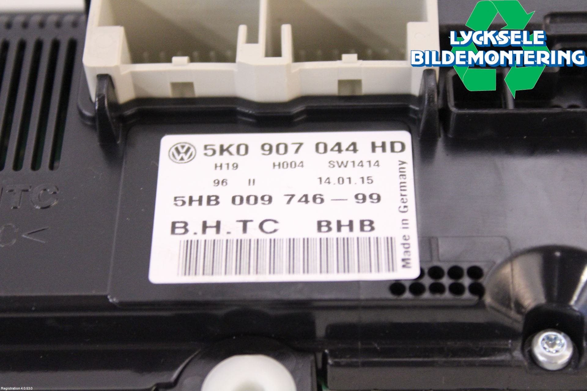 Volkswagen VW TIGUAN 07-16 Ac Styrenhet Ac Manöveren