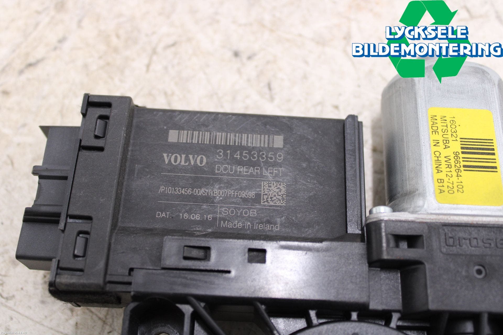 Volvo V90 17->> Fönsterhissmotor