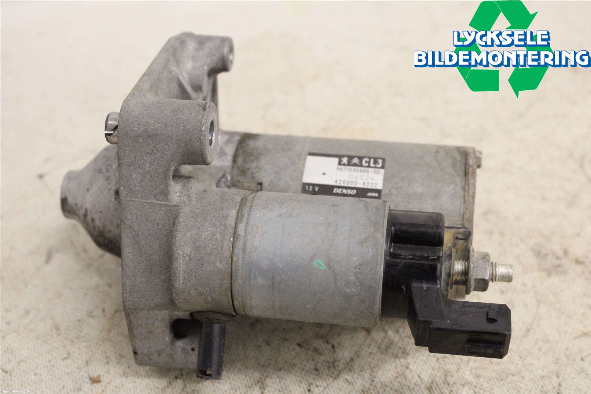 Peugeot PEUGOT 208 16-19 Startmotor
