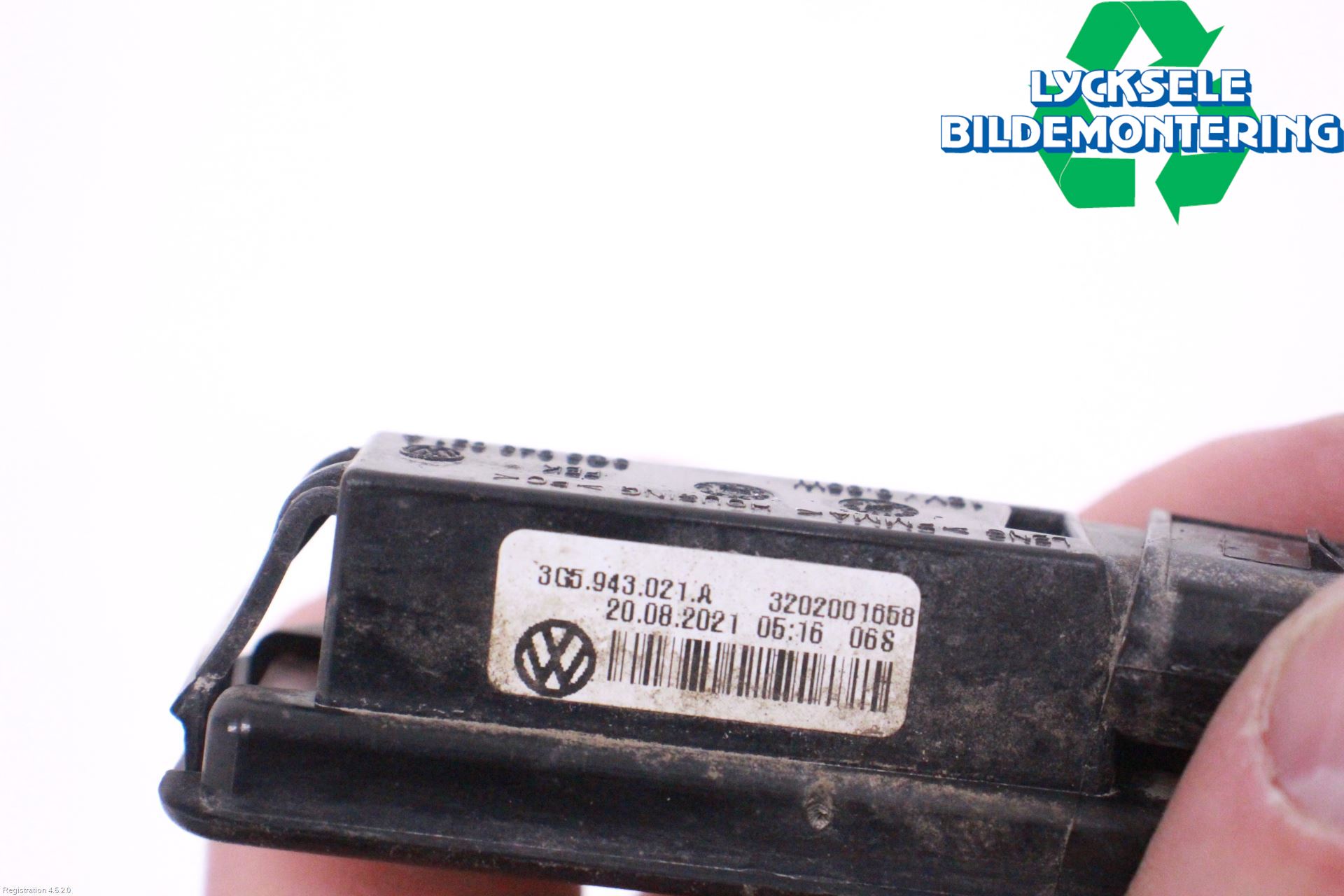 Volkswagen VW GOLF / E-GOLF VIII 20- Skylt Belysning