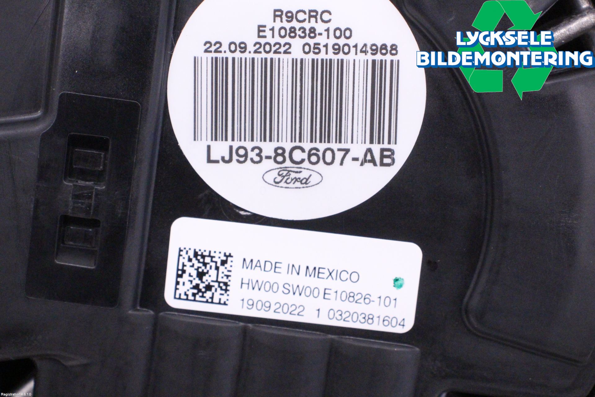 Ford MUSTANG Mach-E 21- Kylfläkt El