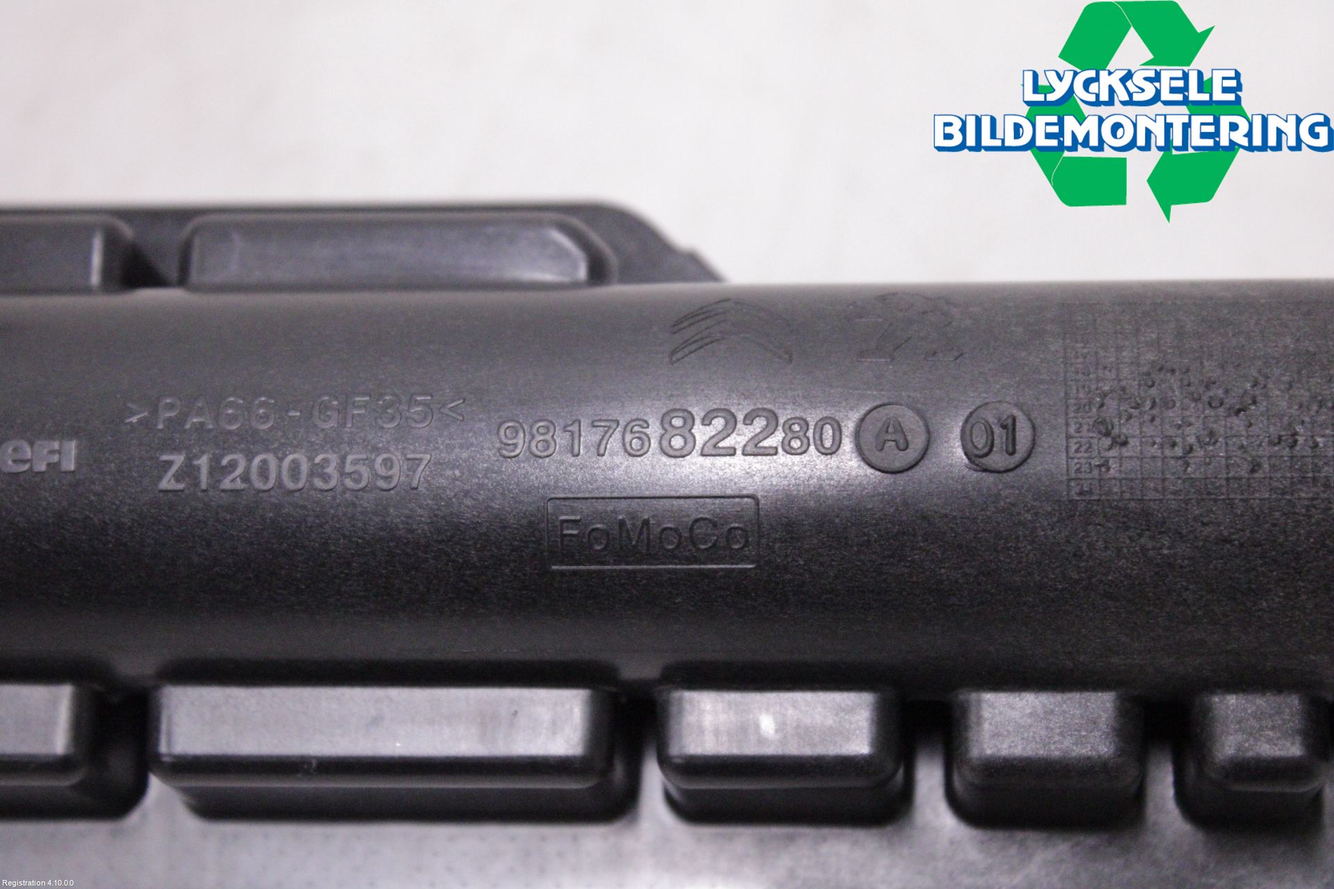 Ford TRANSIT/TOURNEO CONNECT 13-22 Laddluft-Intercoolerrör