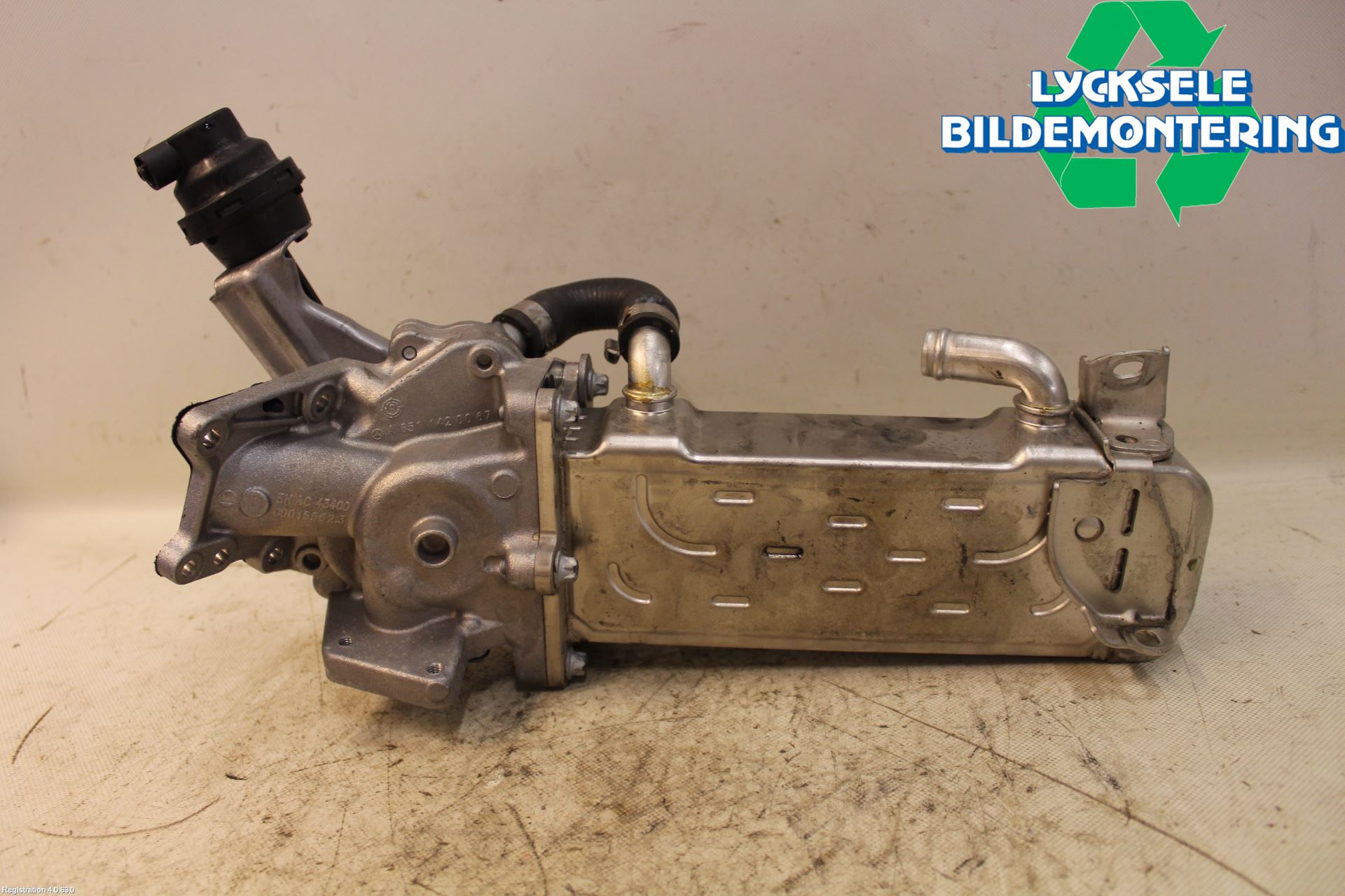 Mercedes-Benz MB E-KLASS (W212) 09-16 Avgaskylare