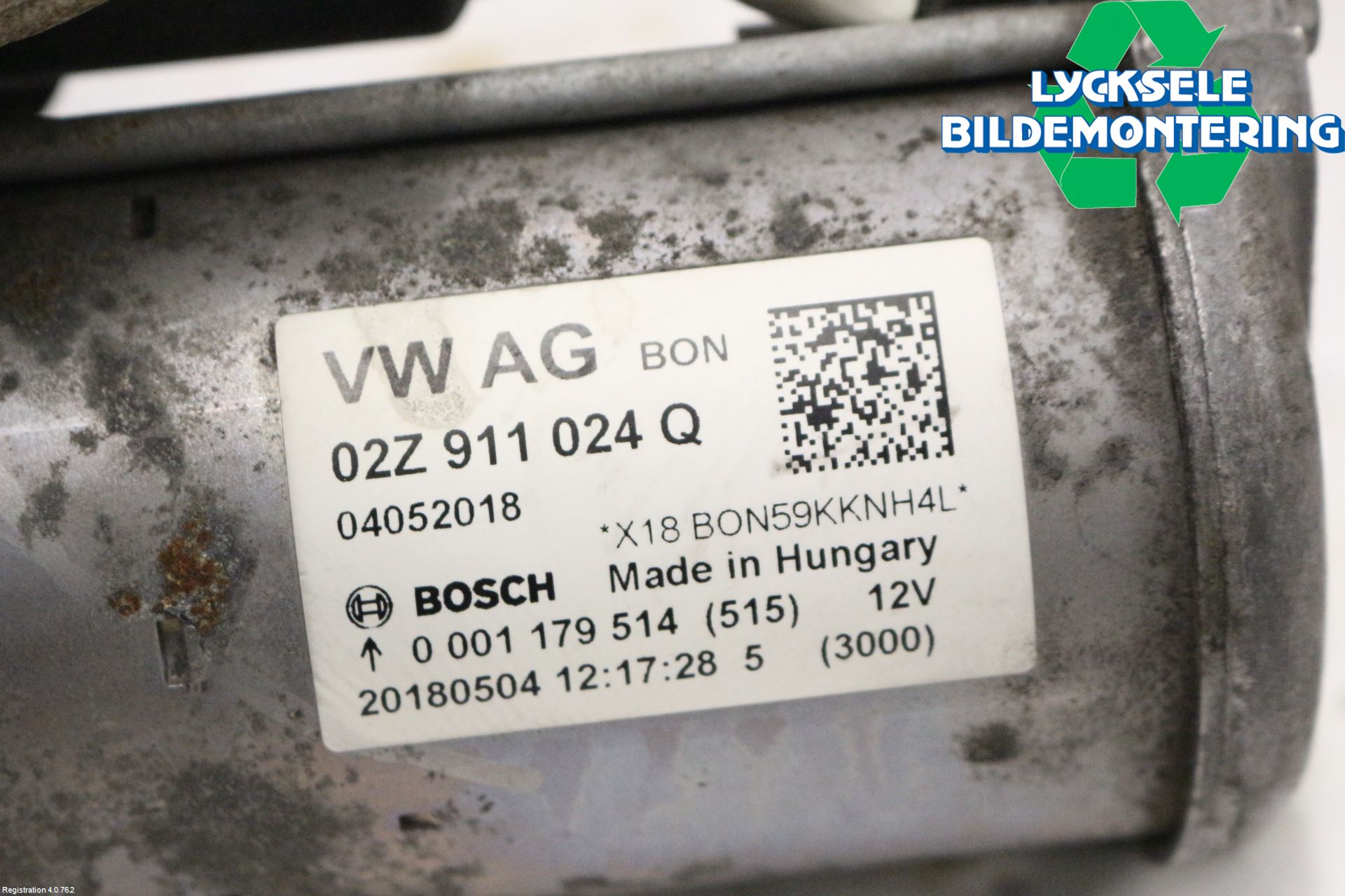 Volkswagen VW T-ROC 18- Startmotor