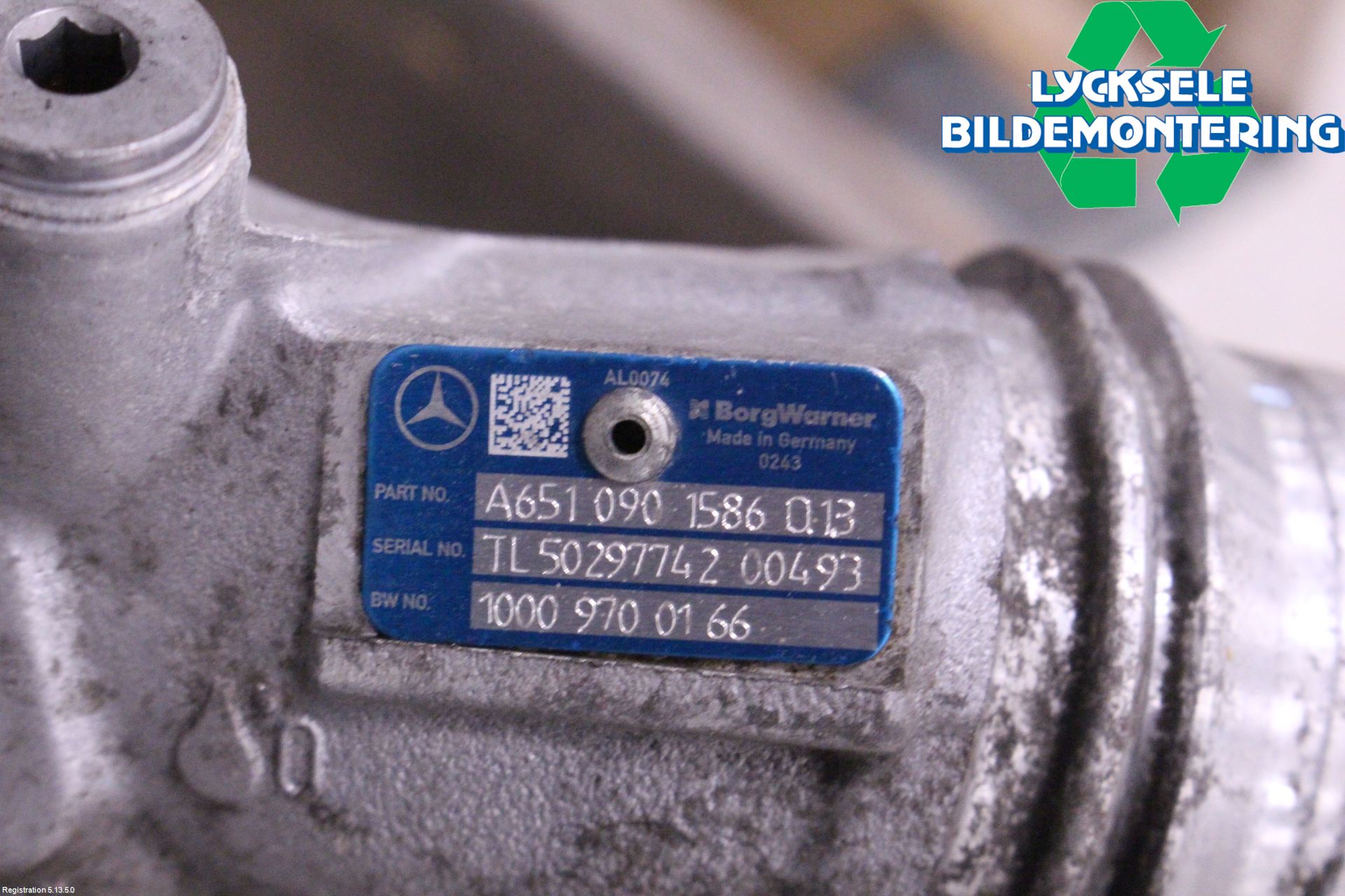 Mercedes-Benz MB GLC-KLASS (X253/C253) 15-22 Turboaggregat