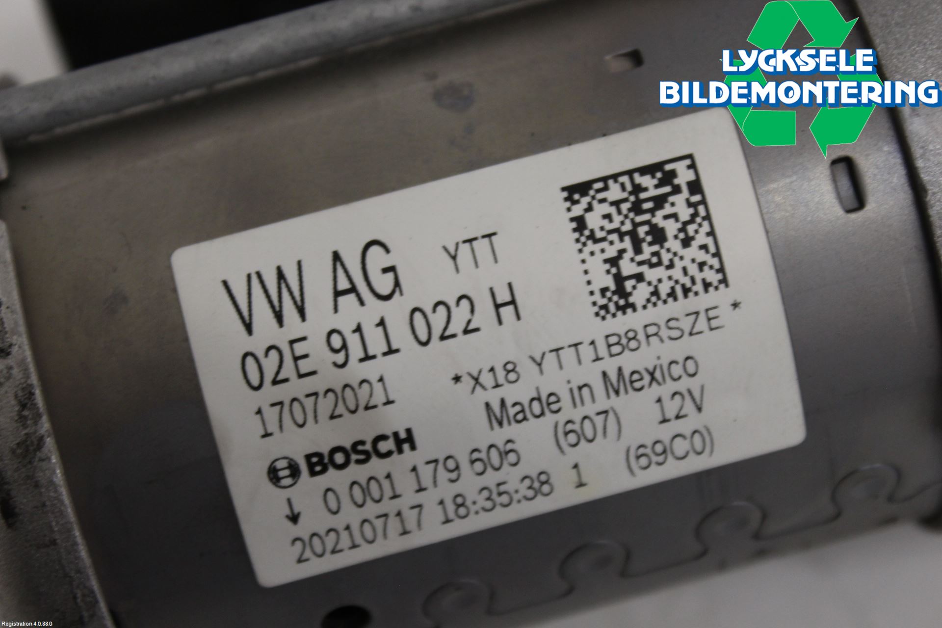 Volkswagen VW TIGUAN 16-24 Startmotor