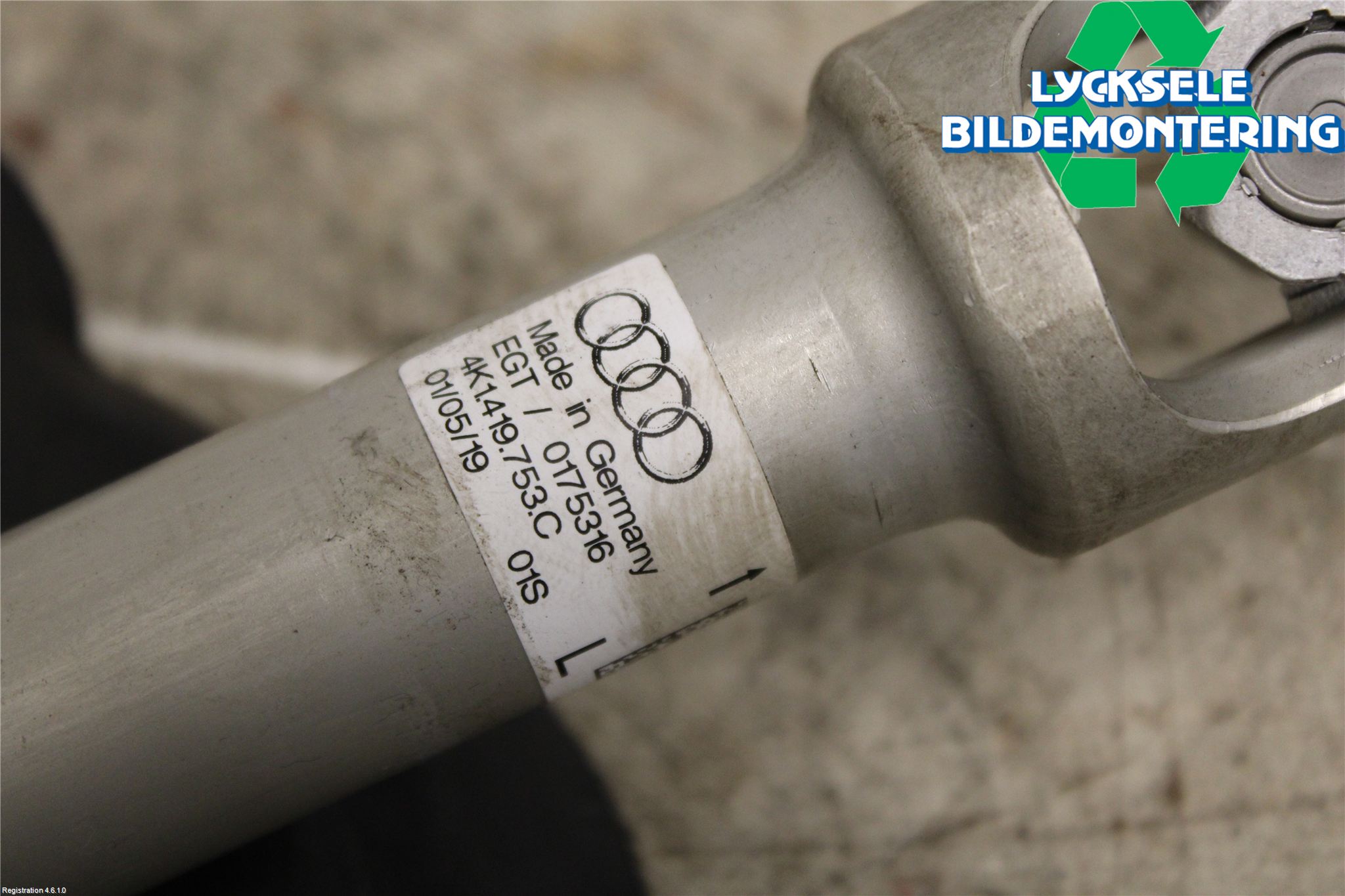 Audi A6 F2/C8 19- Rattaxelknut