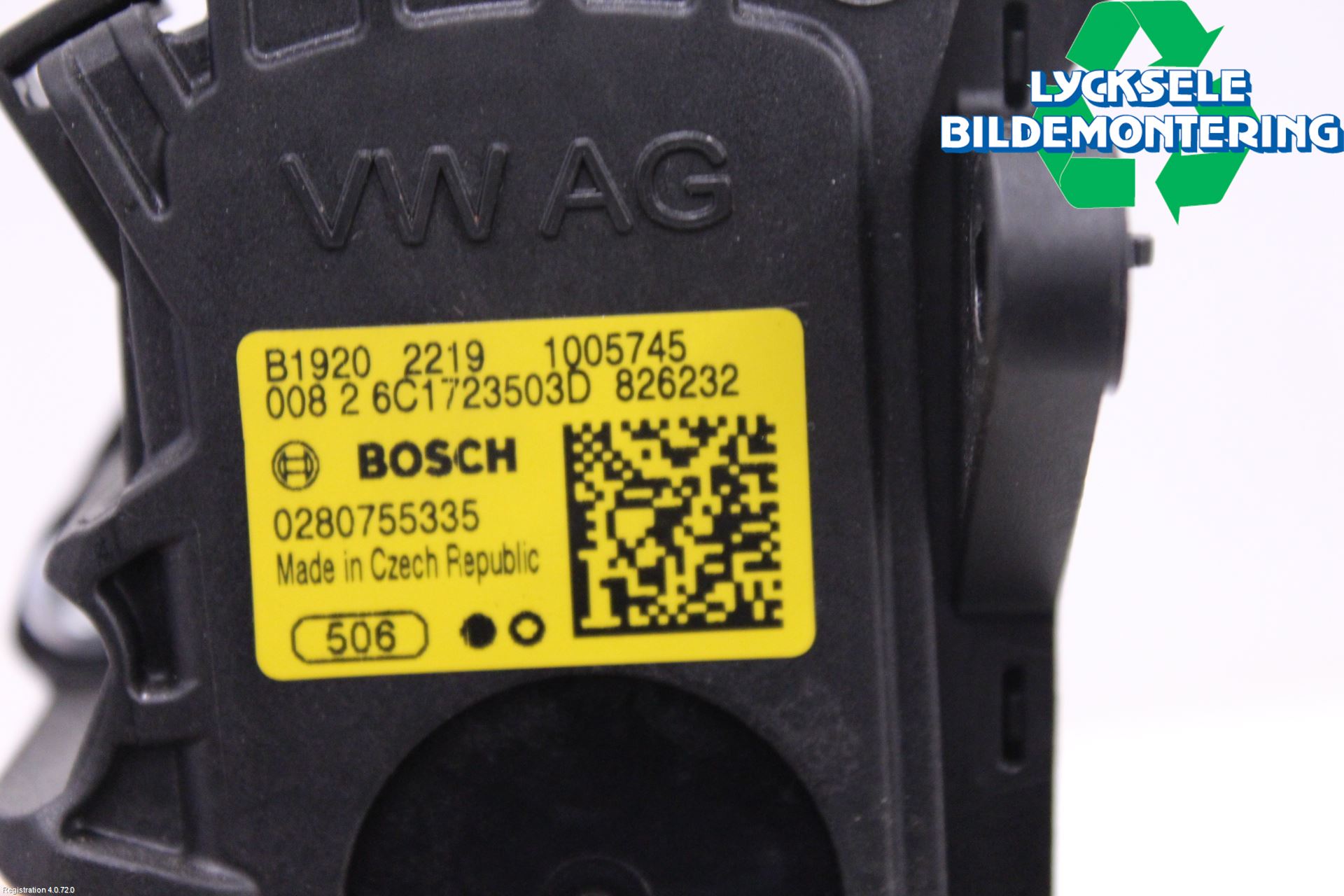 Skoda FABIA 15-21 Gaspedal