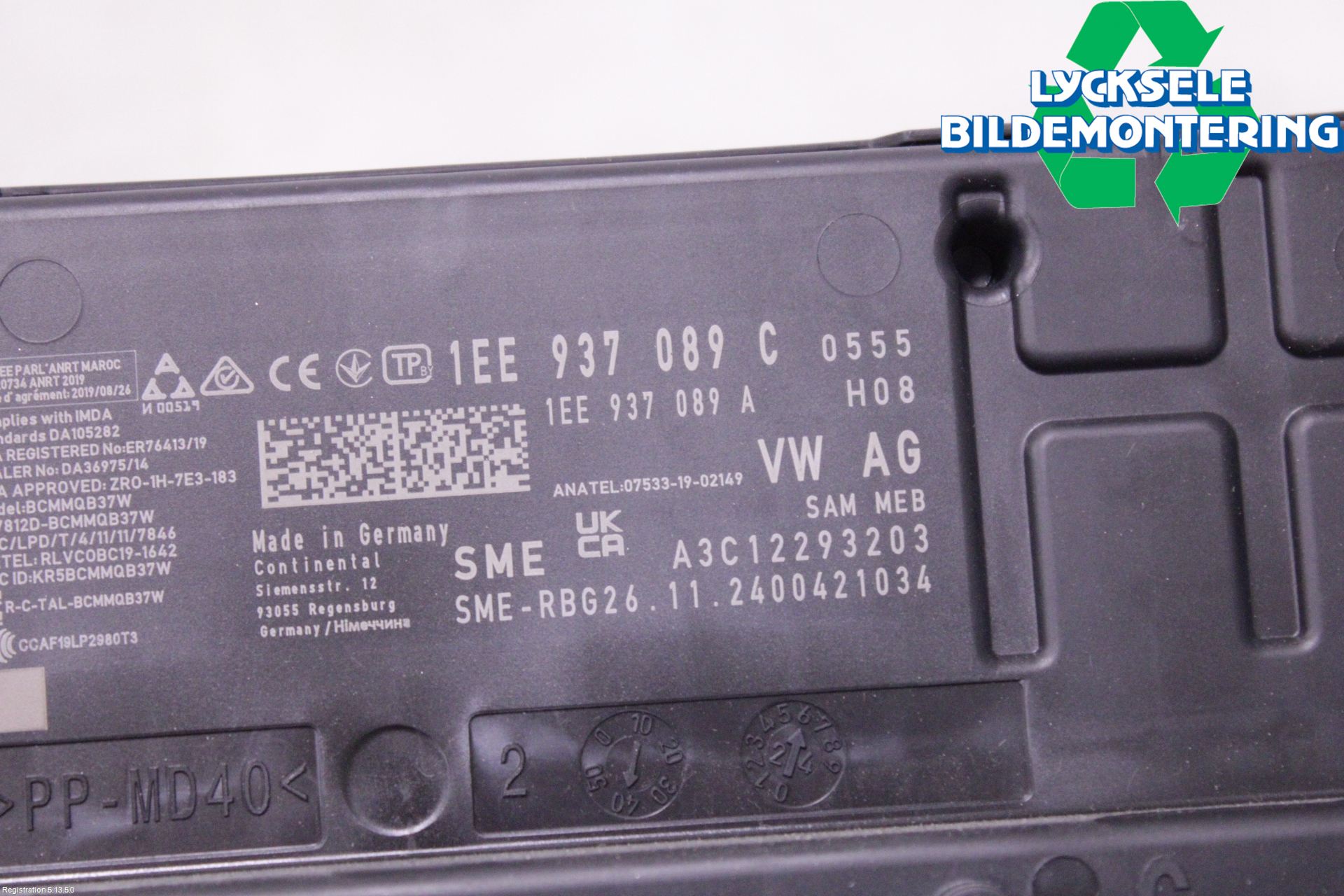 Volkswagen VW ID.5 22- Styrenhet Övrigt