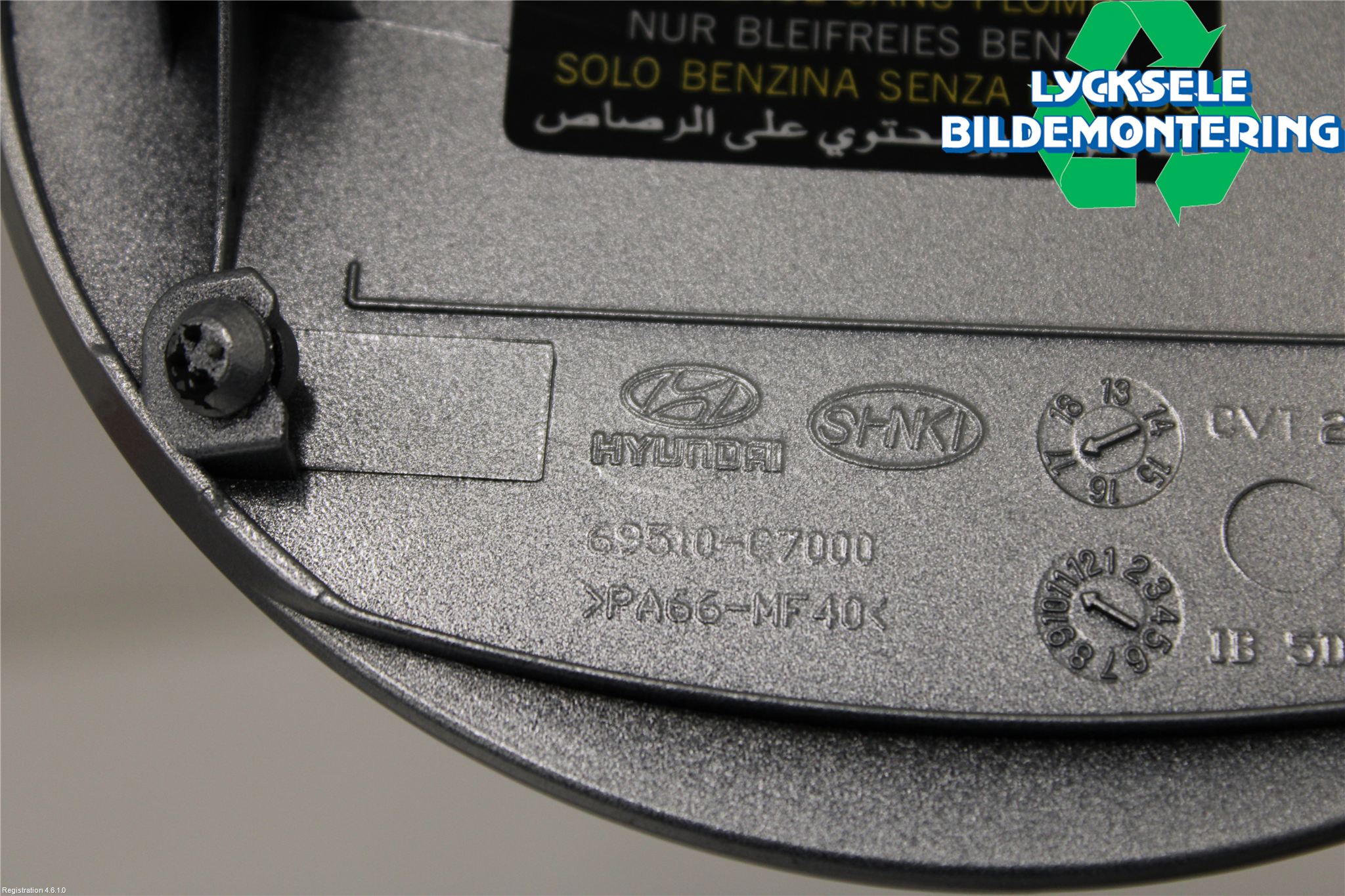 Hyundai i20 GB 15-20 Tanklucka