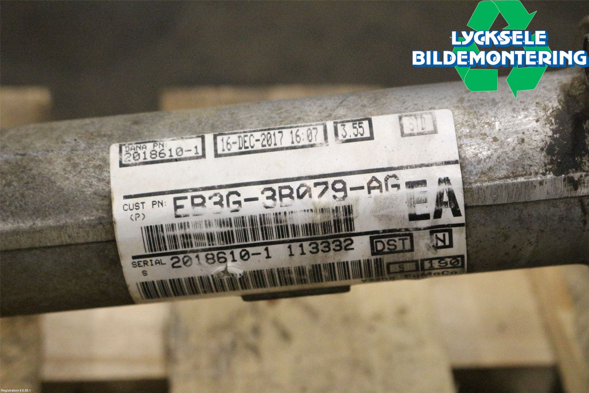 Ford RANGER EU 12-23 Framvagn Diffrential