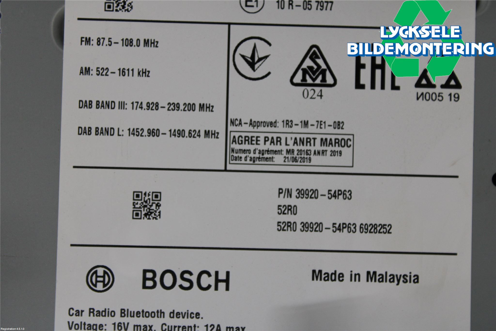 Suzuki VITARA 15- Cd Radio - Multimediapanel