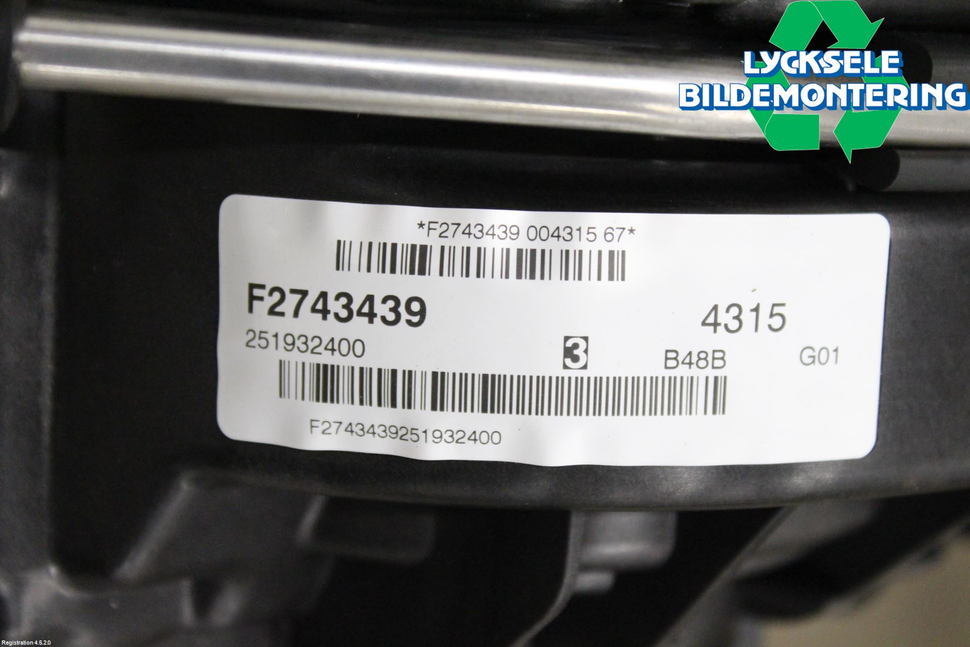 BMW X3 G01 18- Motor Bensin