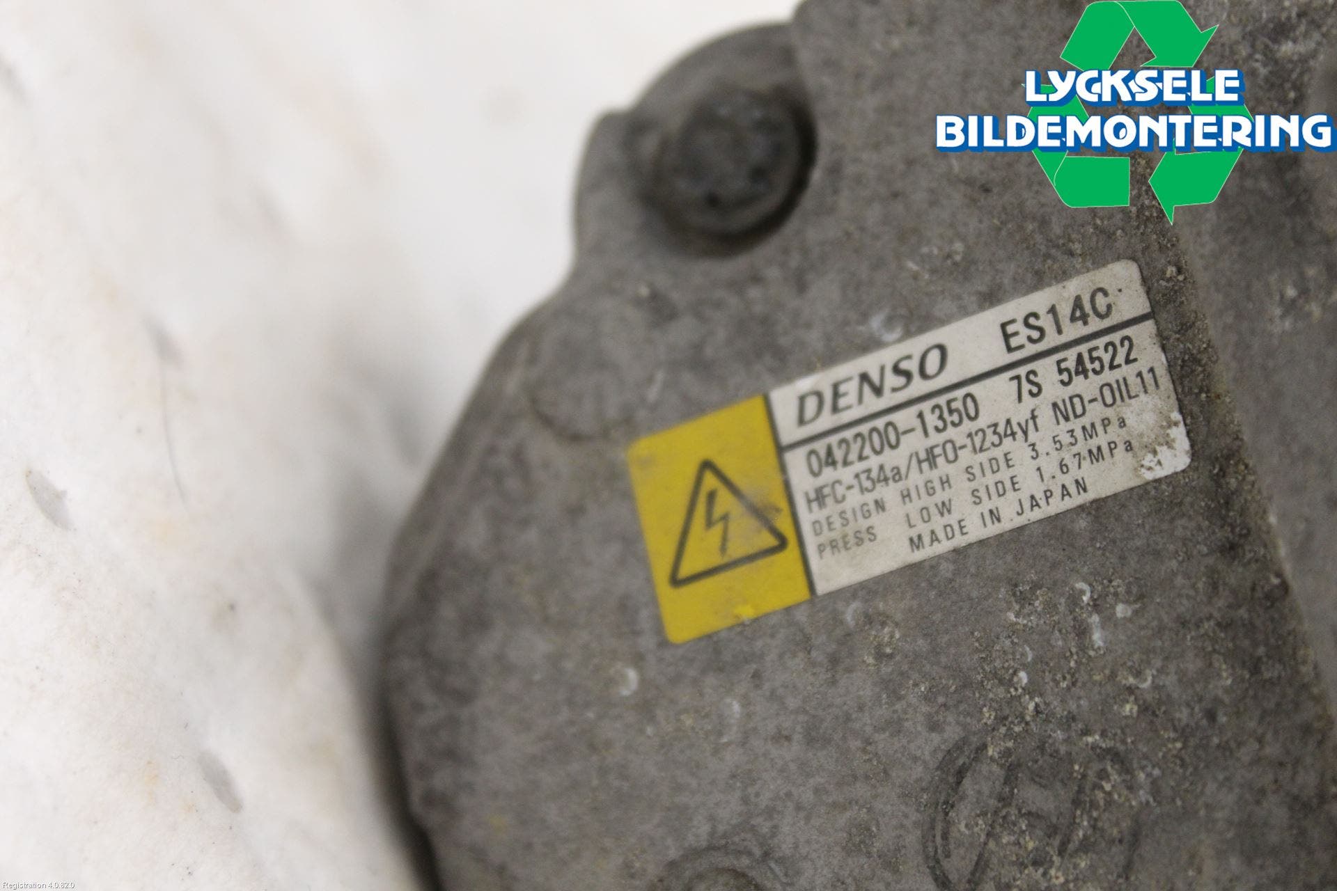 Toyota YARIS XP130 15-20 Ac Kompressor