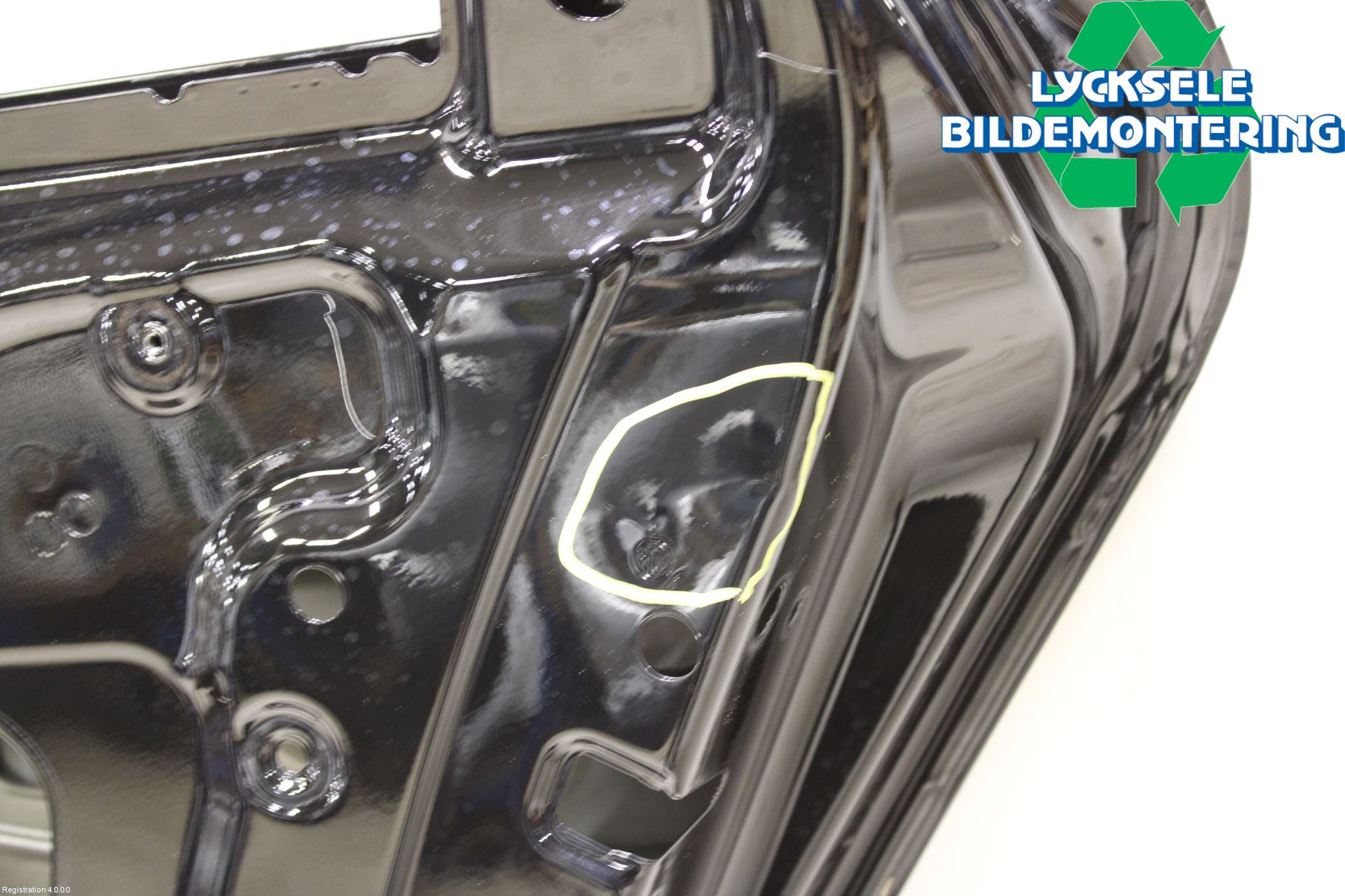 Audi A4/S4 08-11 Dörr Bak Höger