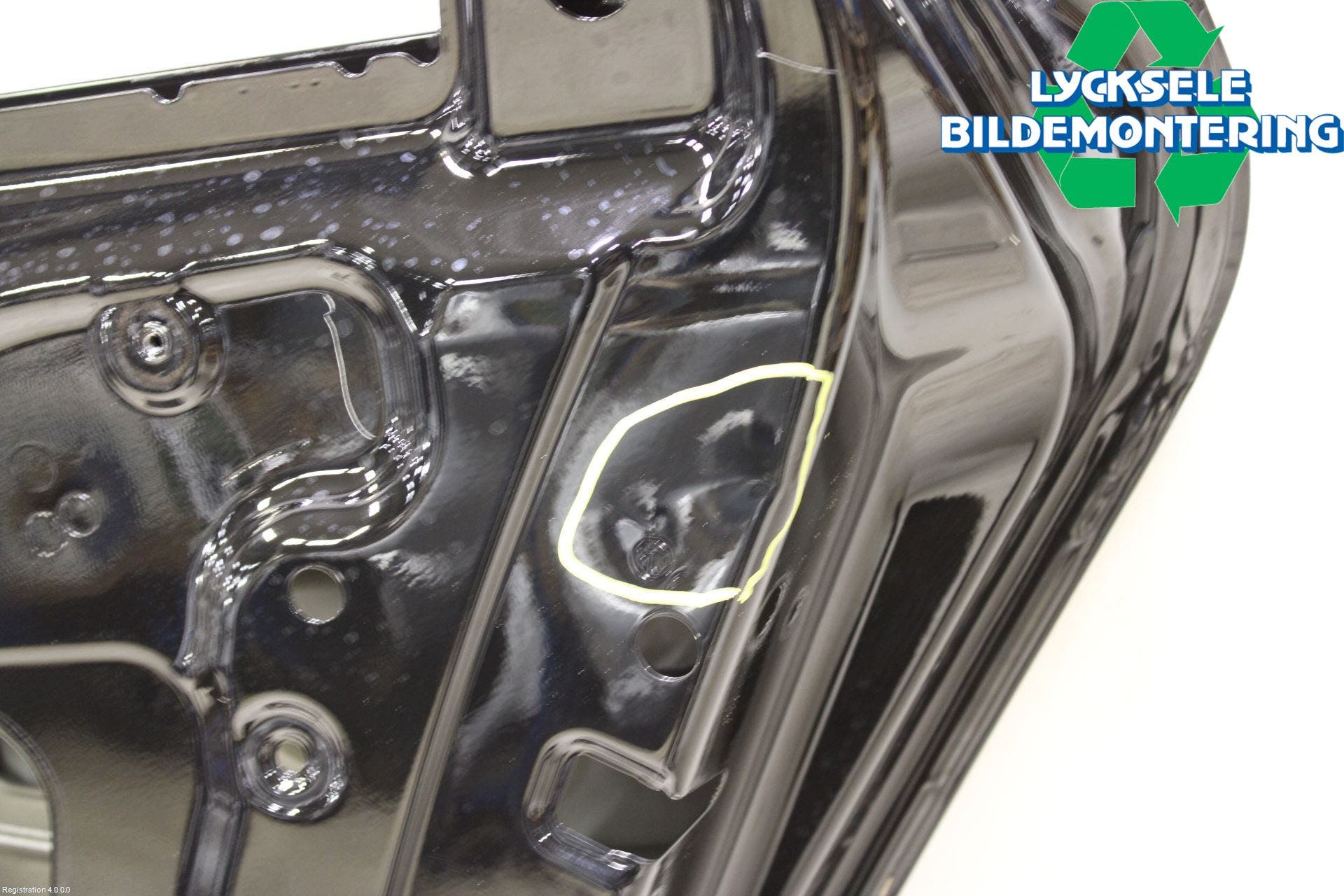 Audi A4/S4 08-11 Dörr Bak Höger