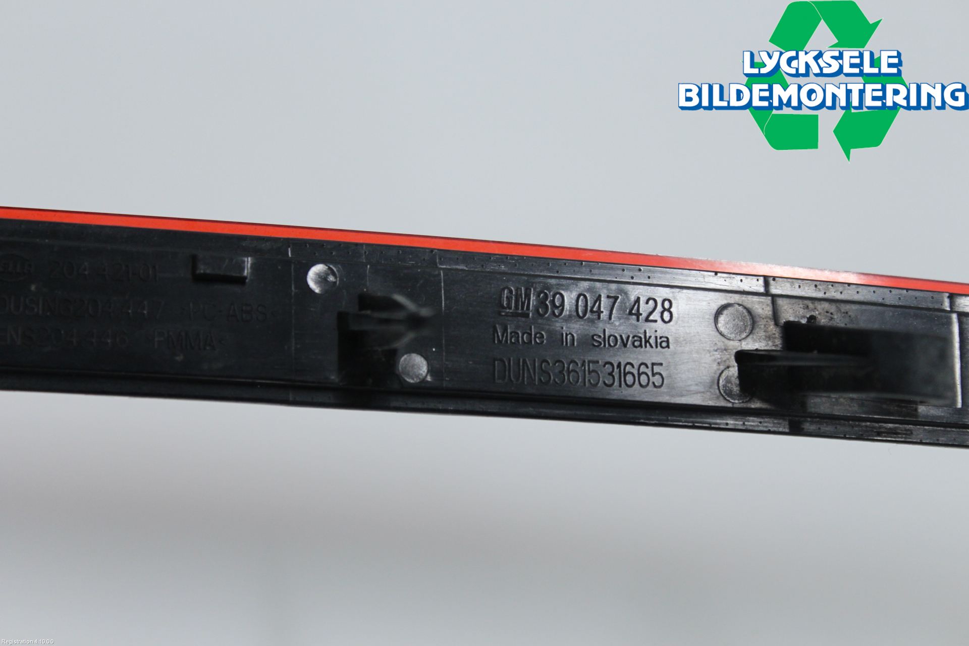 Opel ASTRA K 16-22 Dimljus/Reflex Bak